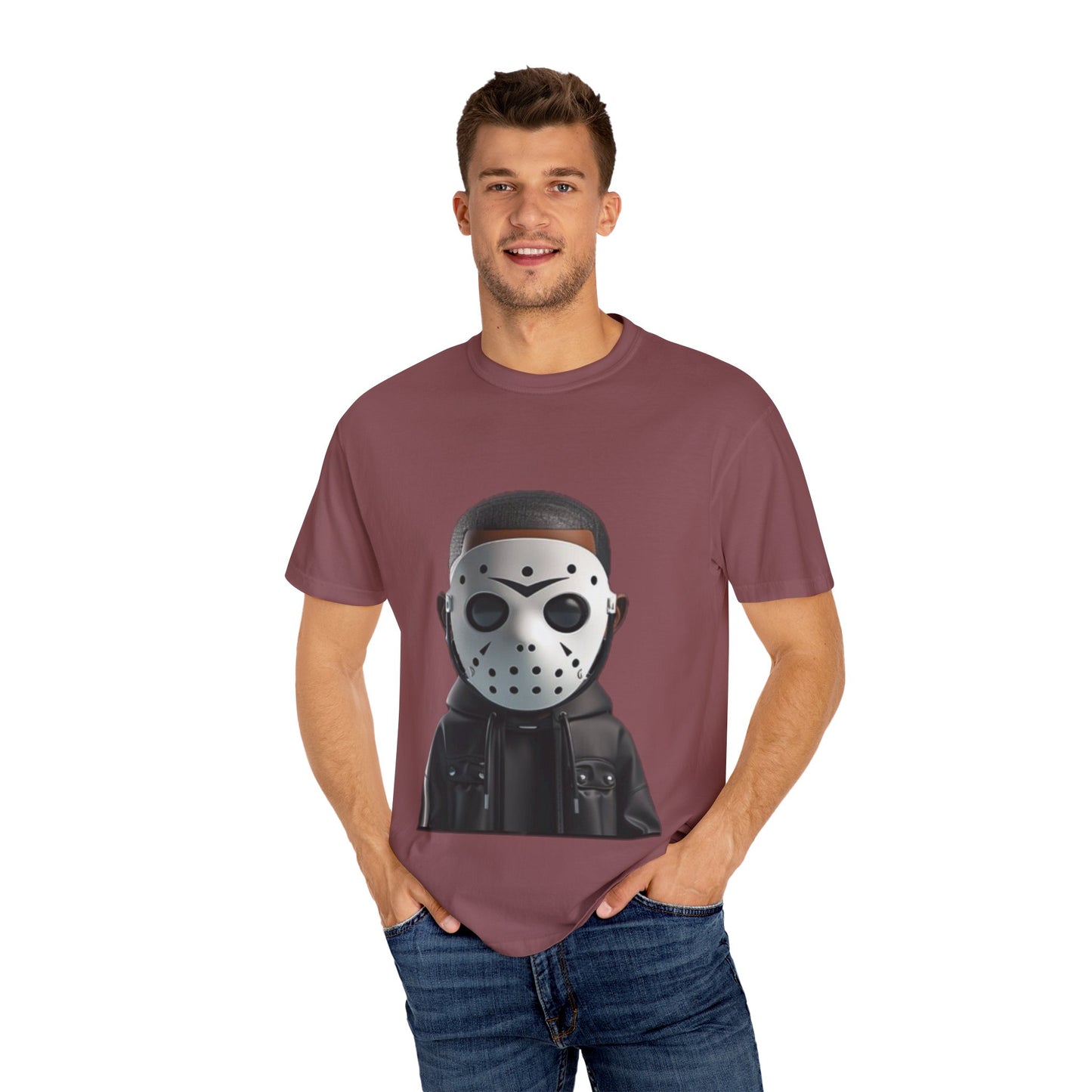 Ye Garment-Dyed T-Shirt with Modern Design, Fashion Tee, Casual Wear for All Occasions, Unique Graphic Shirt, Gift for Him/Her
