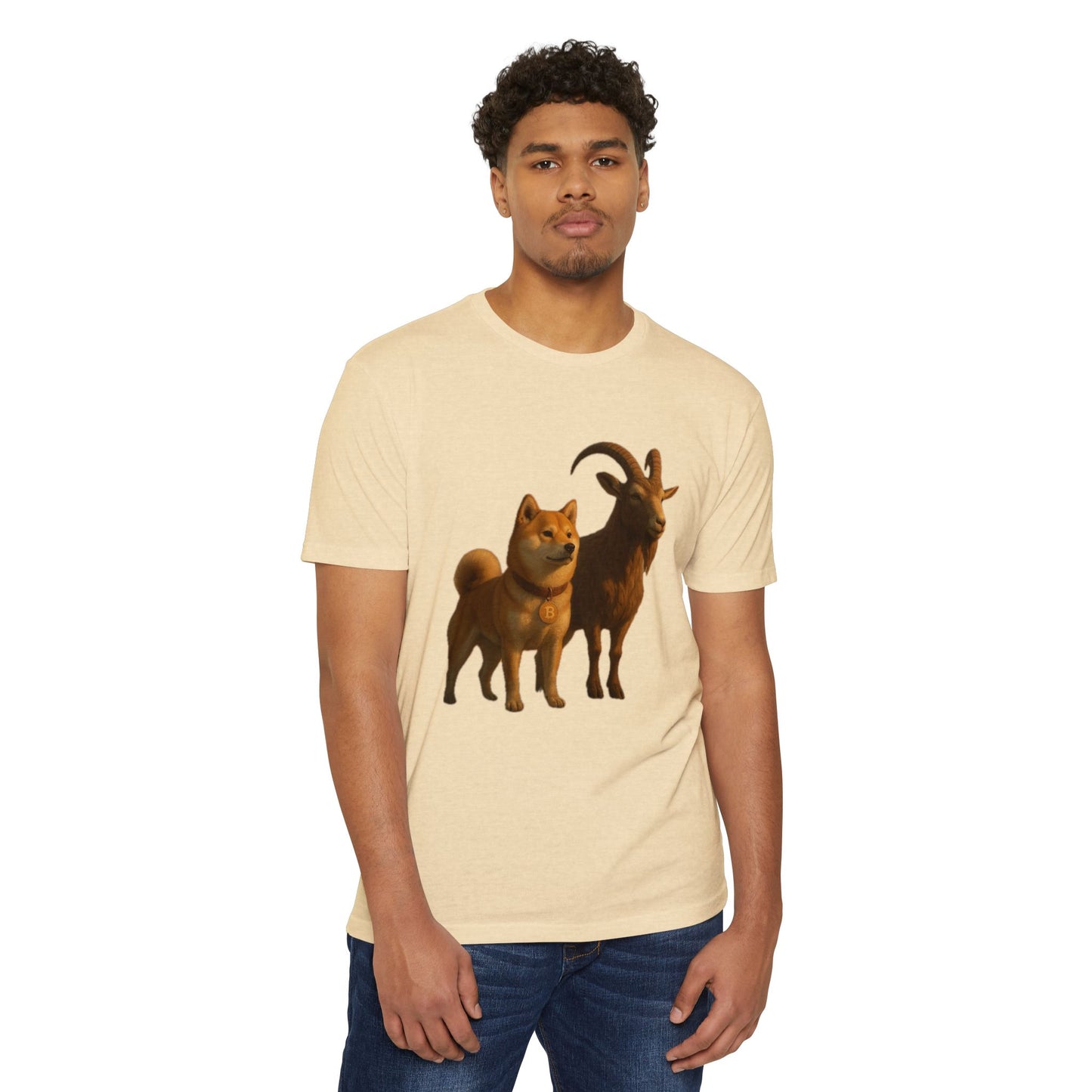 GOAT T-Shirt, Unisex T-Shirt, Pet Lover Gift, Animal-Themed Apparel, Fun Casual Wear, Unique Graphic Tee