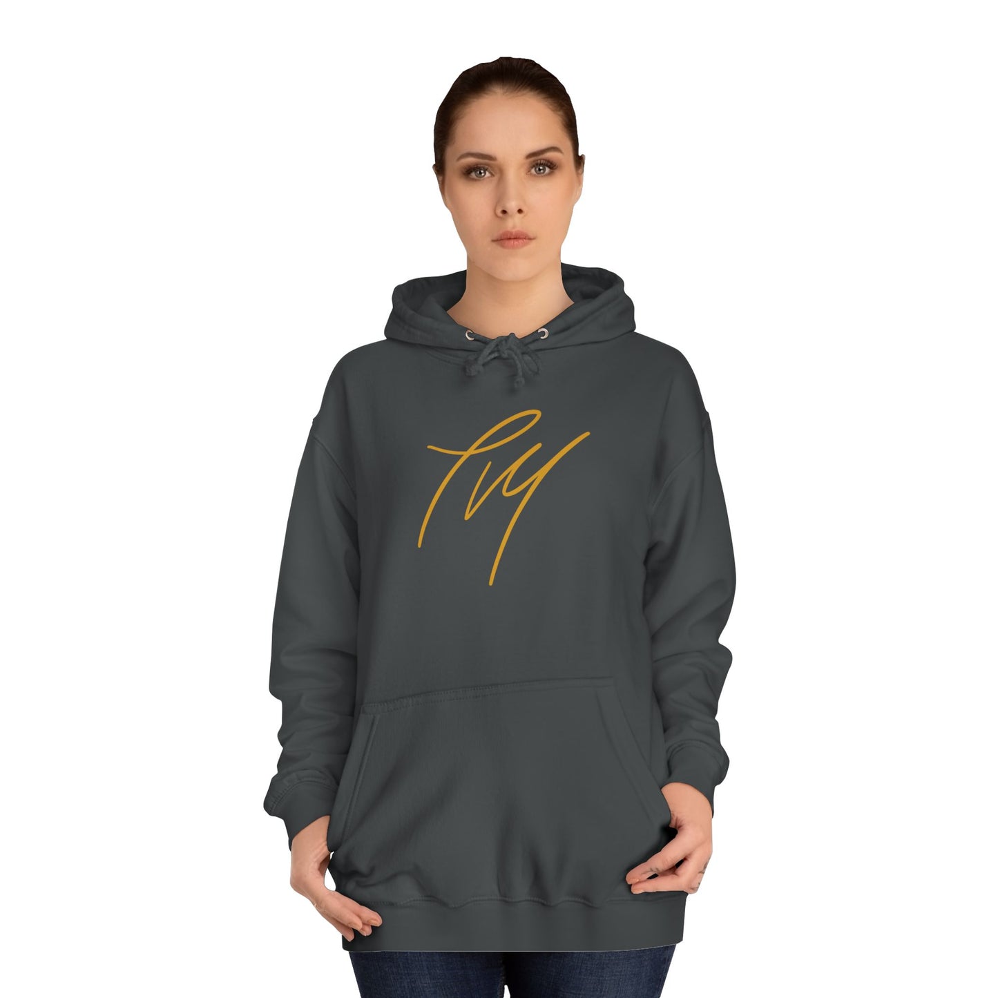 Trench Merch TM Stylish Crown Pull Over Hoodie - Perfect for Students, Campus Wear, Cozy Gifts, Unisex Sweatshirt, Trendy Apparel for Graduates