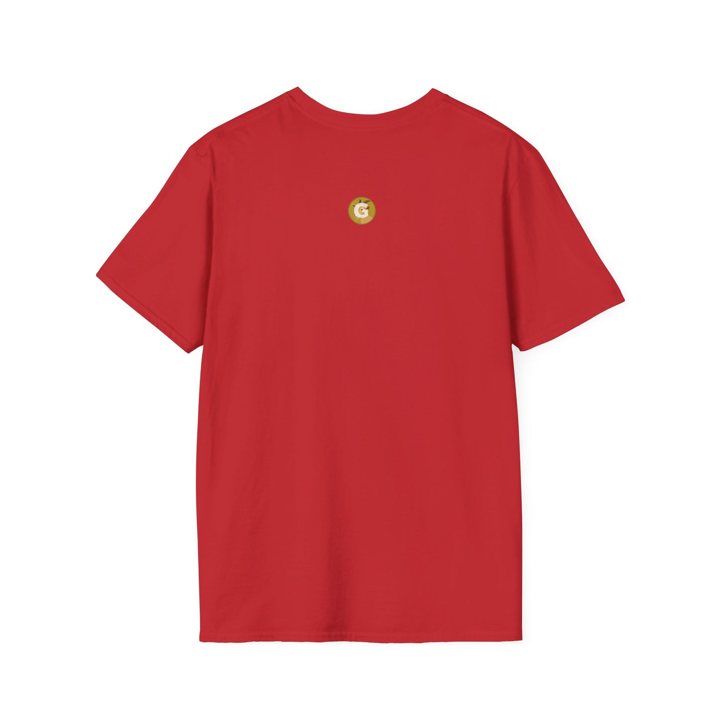 Golden Goat Unisex Softstyle T-Shirt | Cute Goat Tee for Animal Lovers, Birthday Gift, Casual Wear, Farmhouse Decor, Nature Fans