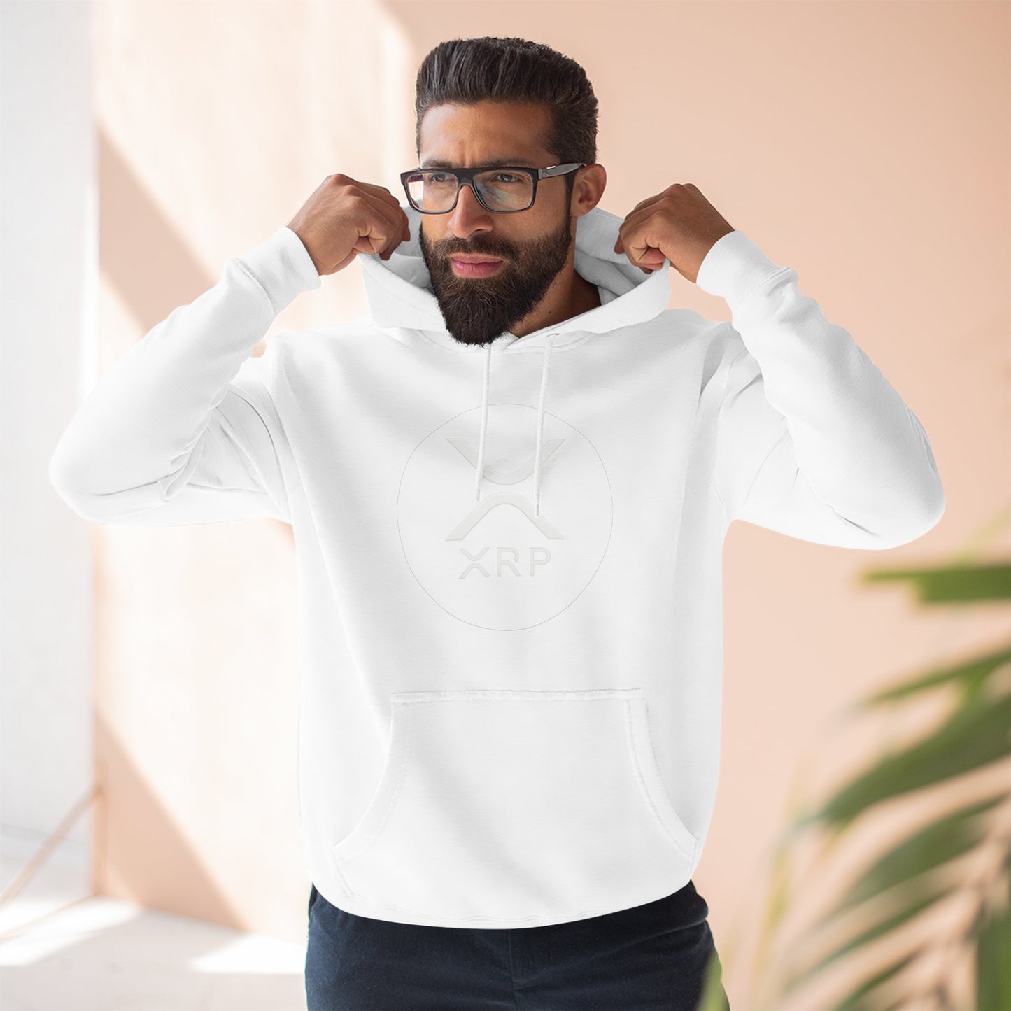XRP Cozy Three-Panel Fleece Hoodie for Relaxed Casual Style, Perfect for Lounging, Gifting, Everyday Wear, and Cozy Nights
