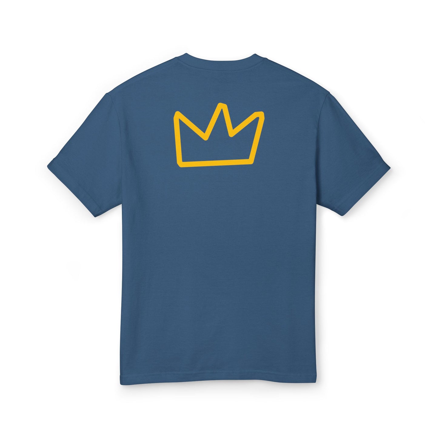 Trench Merch Crown Logo Unisex Heavyweight Cotton Tee, Casual Streetwear Shirt, Gift for Him/Her, Summer Style, Vibrant Graphics Tee