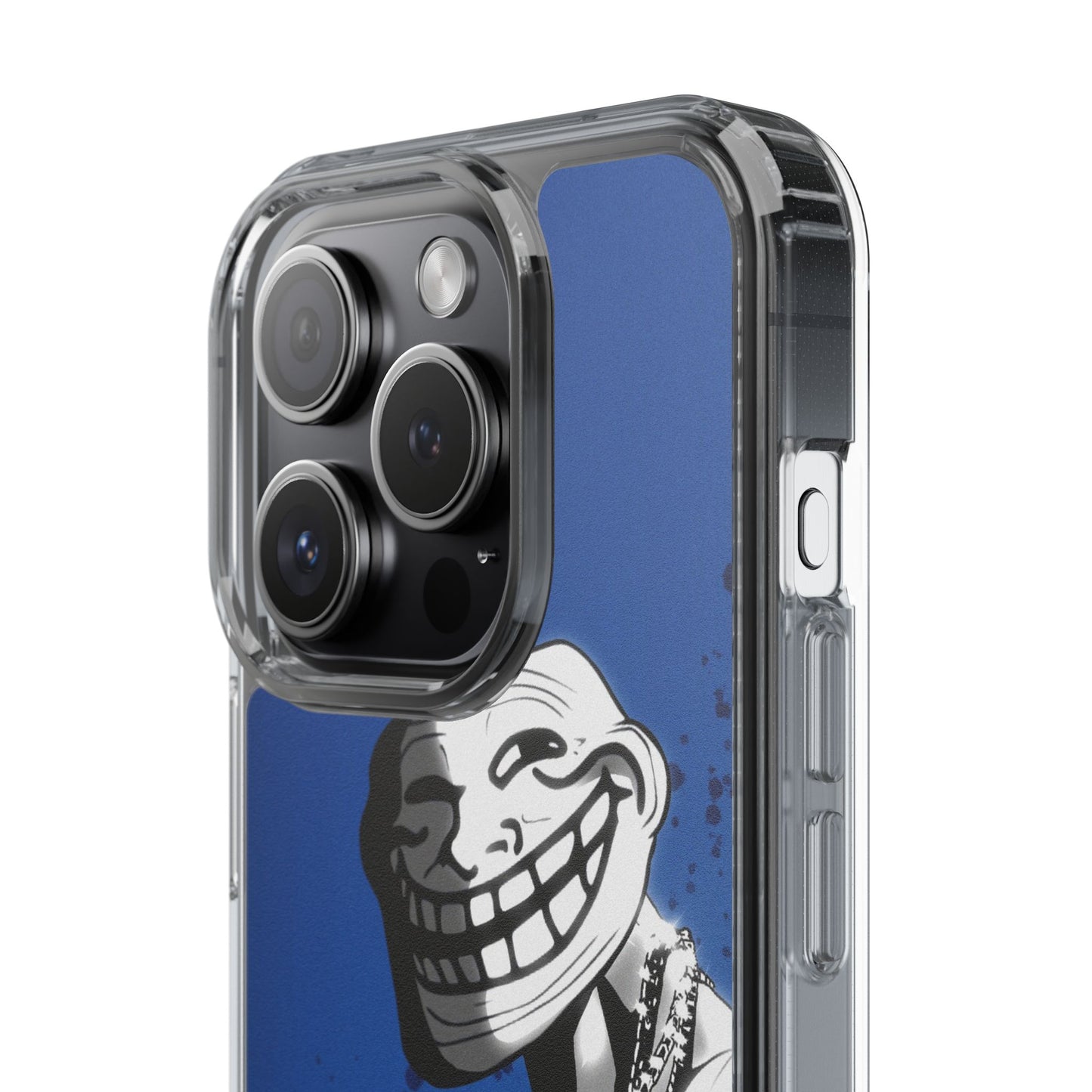 TROLL Clear Cases with Bold Graphic Design, Awesome Phone Accessories, Unique Gifts, Cartoon Phone Covers, Trendy Tech Gear
