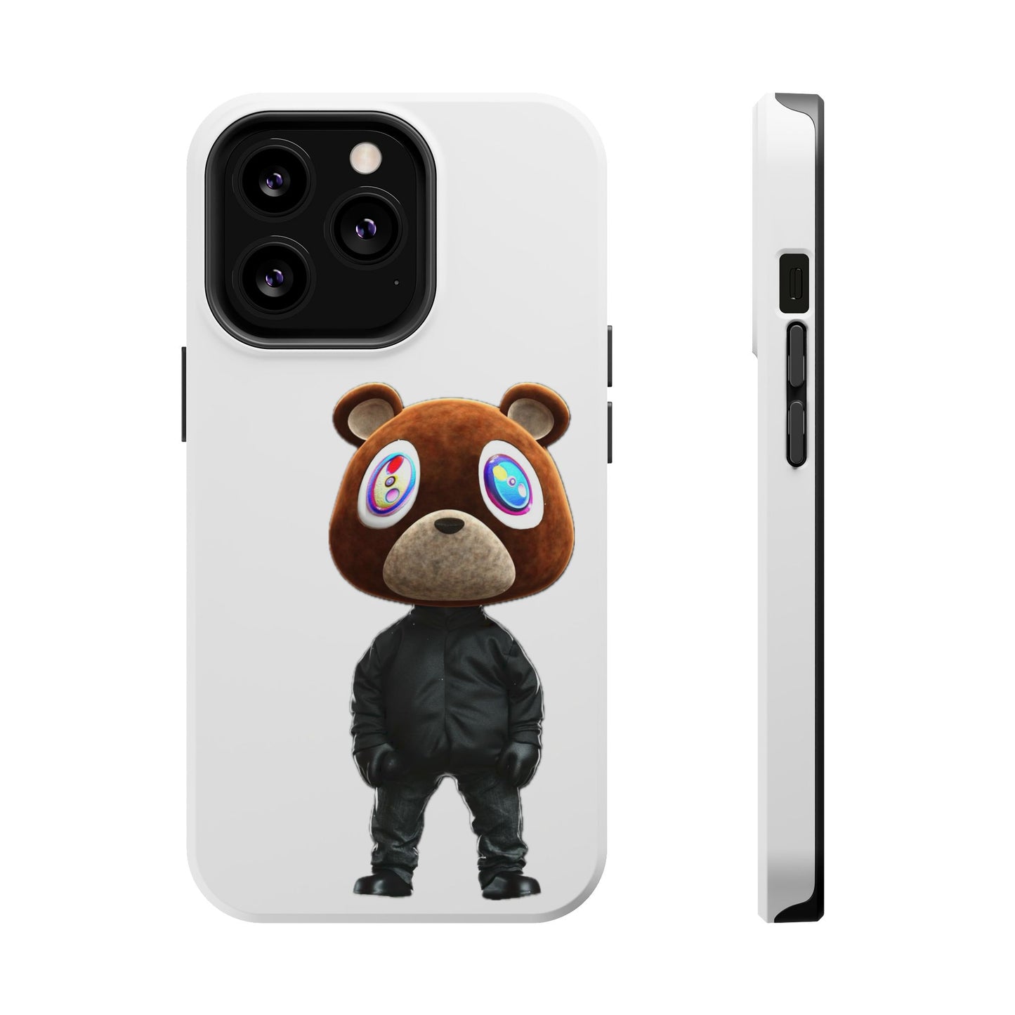 Ye Bear Character Magnetic Phone Cases, Fun Gift, Unique Phone Accessory, Trendy Tech, Personalized Style, Everyday Use