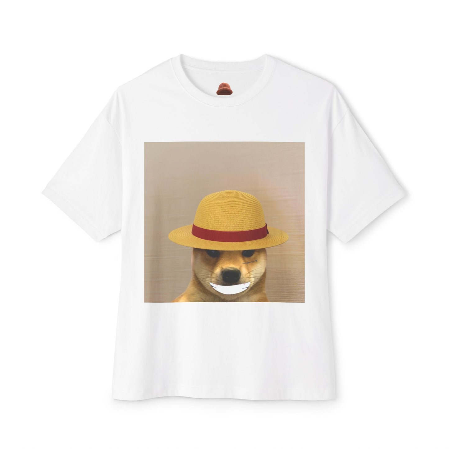 WIF One Piece Oversized Tee, Unisex Graphic Tee, Funny Dog Shirt, Casual Wear, Gift for Dog Lovers, Cute Animal Art