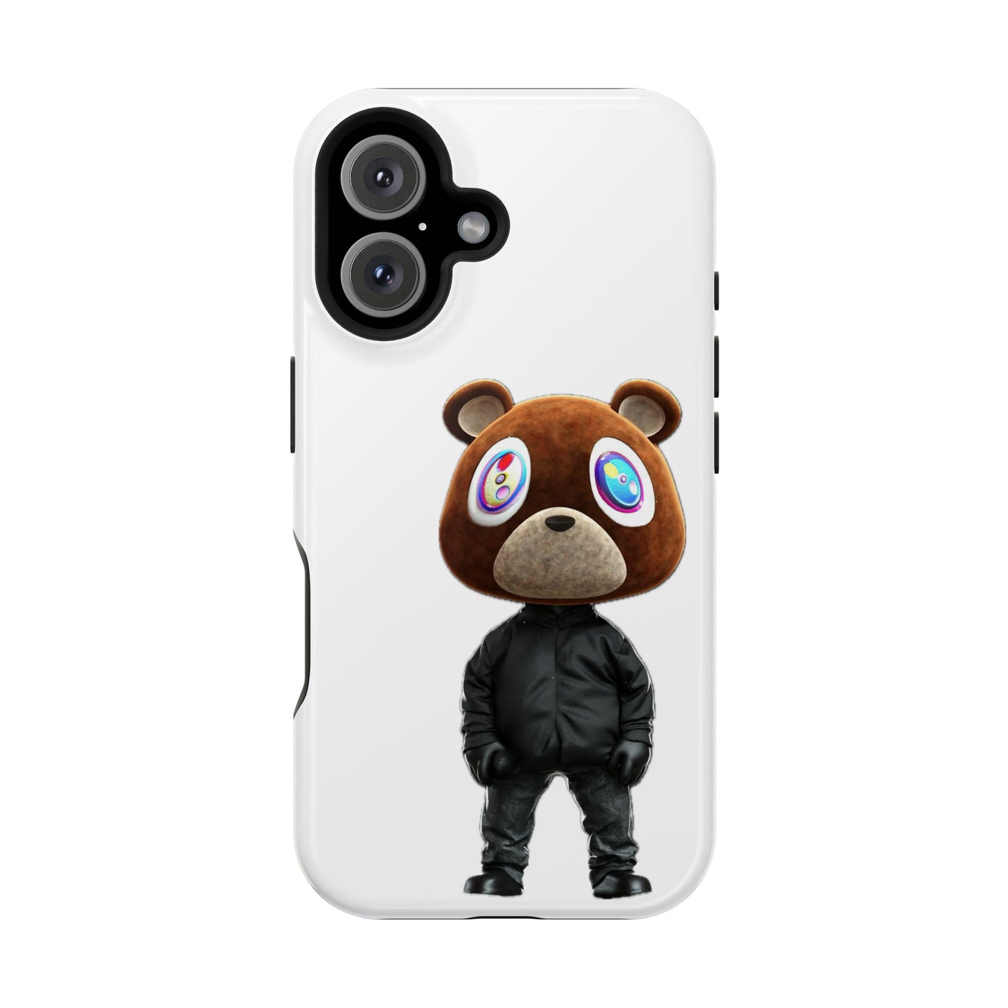 Ye Bear Character Magnetic Phone Cases, Fun Gift, Unique Phone Accessory, Trendy Tech, Personalized Style, Everyday Use