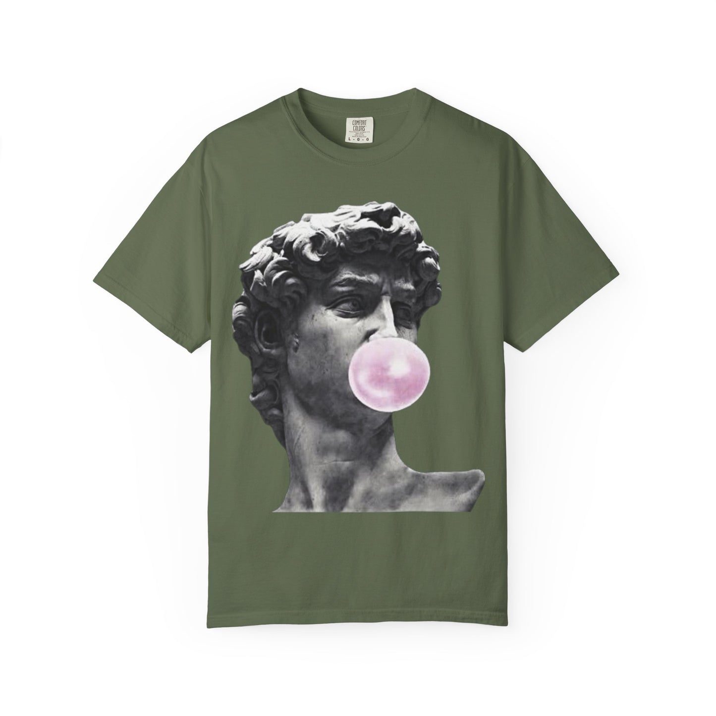 @ye Bubblegum David T-Shirt | Trendy Unisex Tee, Art-Inspired Shirt, Casual Summer Wear, Gift for Art Lovers i