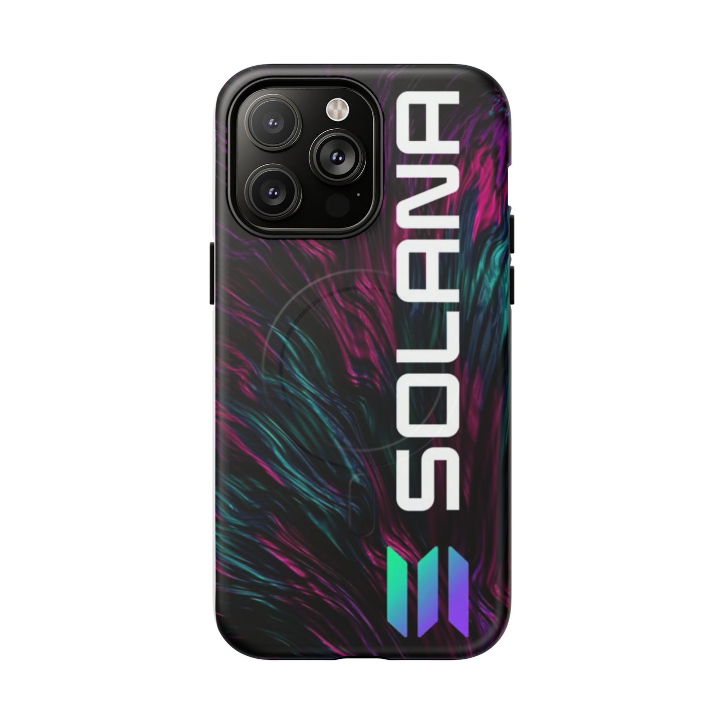 Solana Tough Magnetic Phone Case | Stylish Protection, Unique Art, Gift for Tech Lovers, Phone Accessory, Modern Design