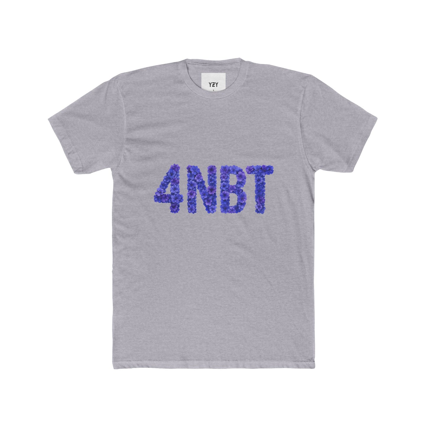 Unisex Cotton Crew Tee with 4NBT Design - Comfortable T-Shirt for Casual Wear, Perfect for Gifts, Events, and Everyday Style