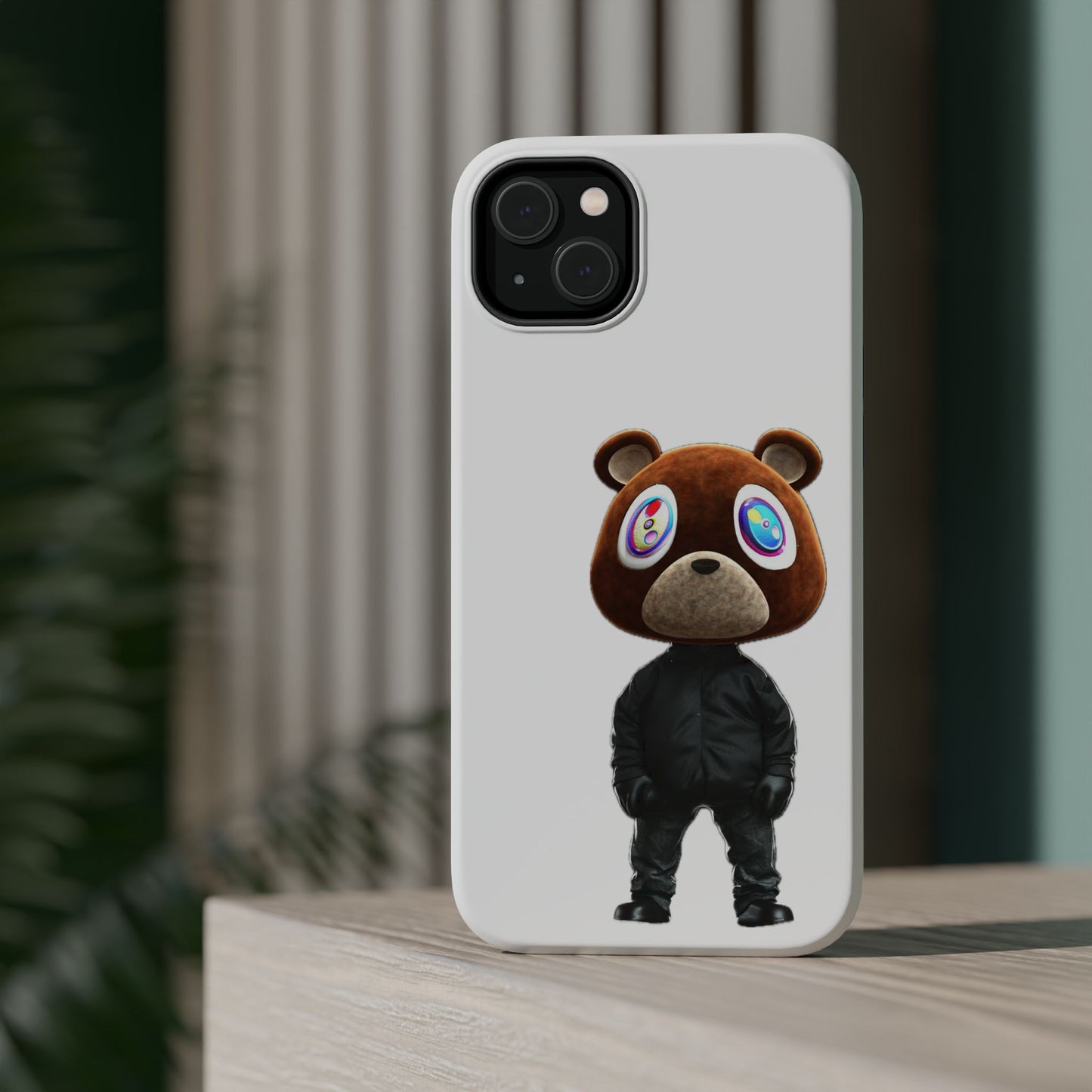 Ye Bear Character Magnetic Phone Cases, Fun Gift, Unique Phone Accessory, Trendy Tech, Personalized Style, Everyday Use