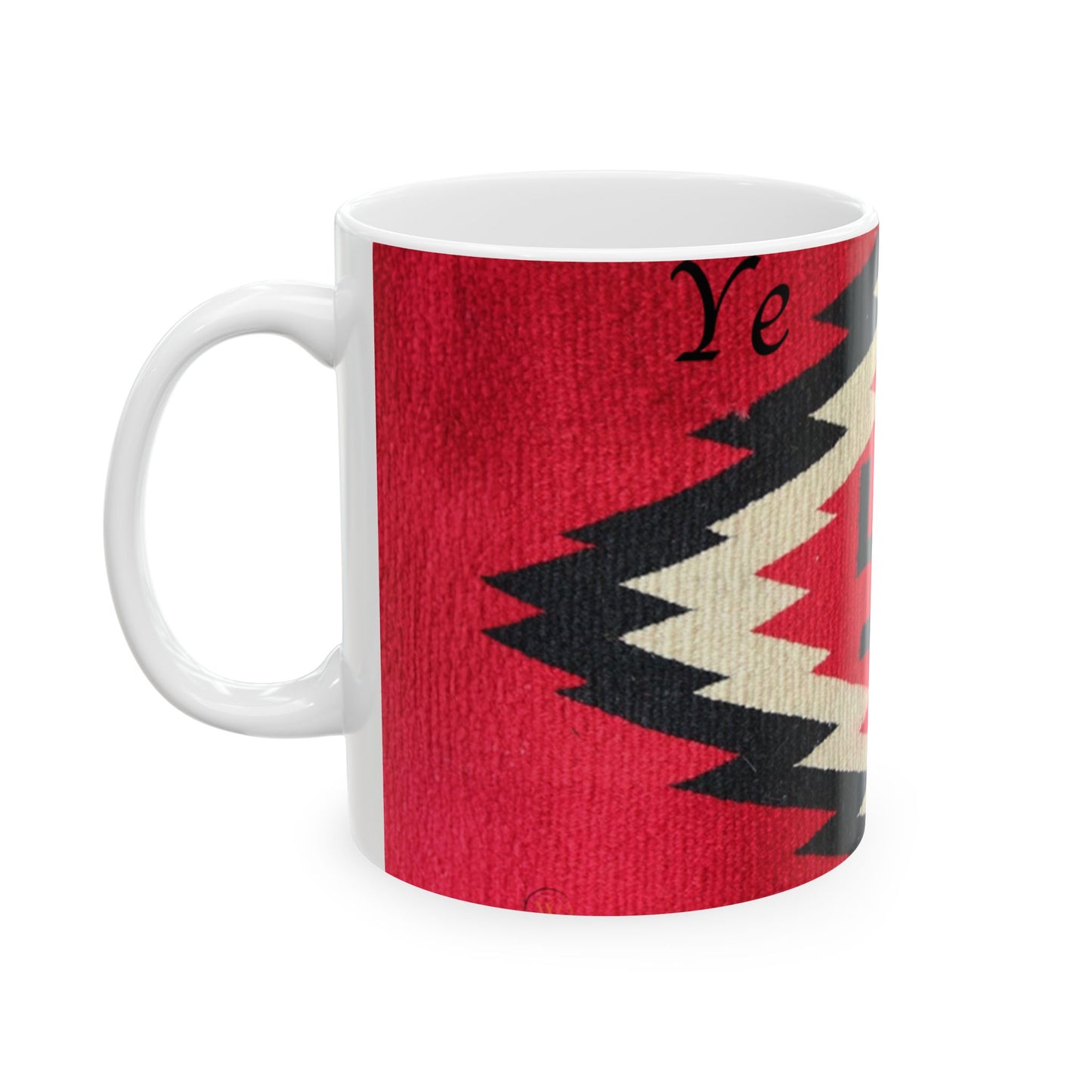 Yei Unique Ceramic Mug - Cultural Art Design, Perfect Gift for Coffee Lovers, Kitchen Decor, Personalized Mug, Handmade Drinkware