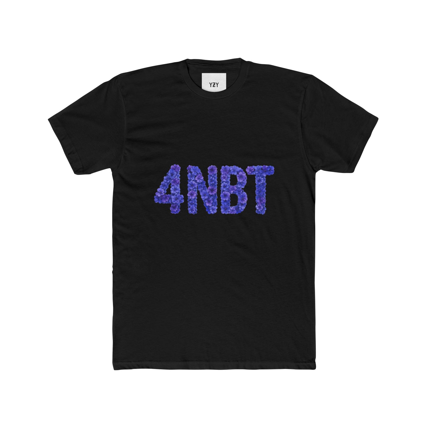 Unisex Cotton Crew Tee with 4NBT Design - Comfortable T-Shirt for Casual Wear, Perfect for Gifts, Events, and Everyday Style