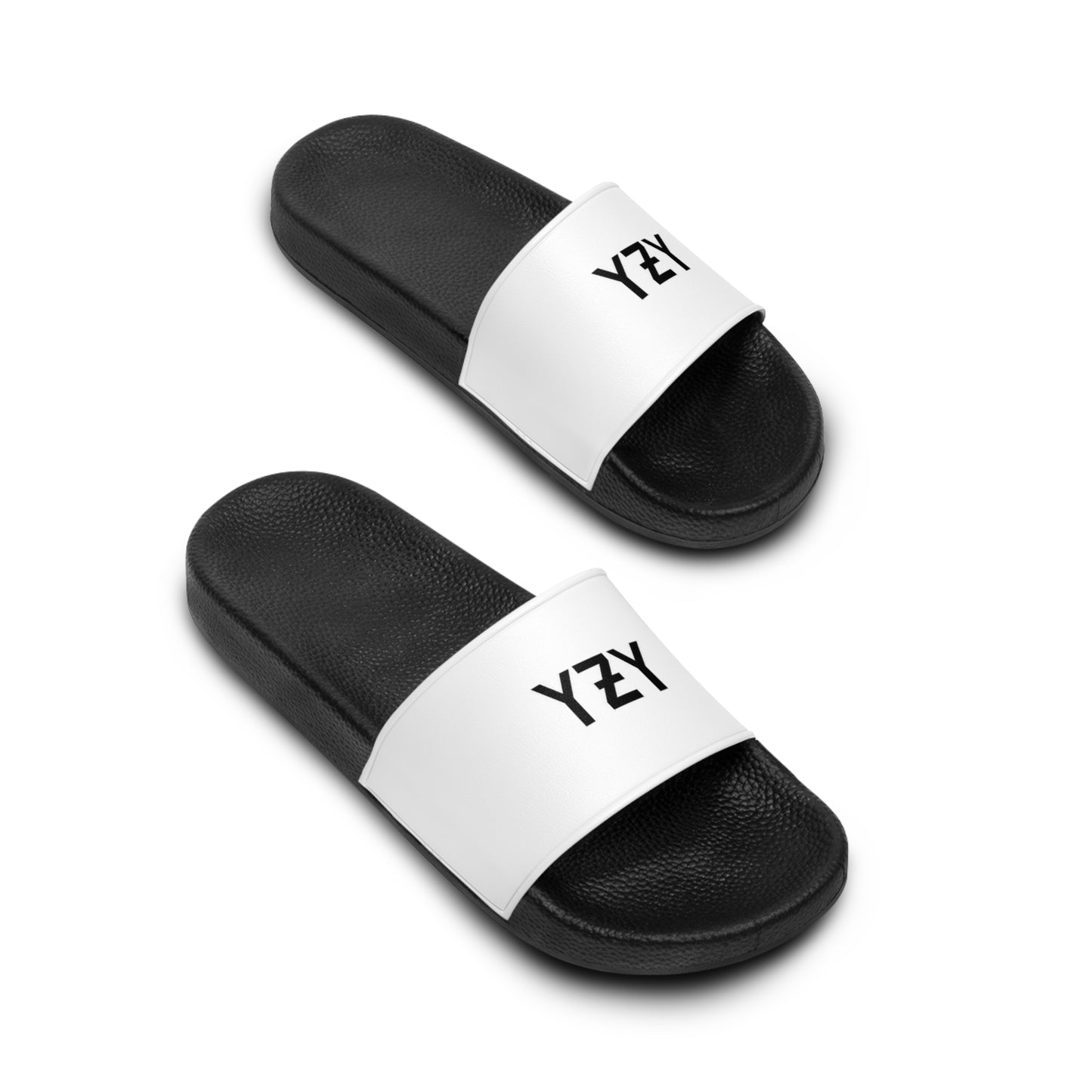 4NBT Stylish Men's Slide Sandals - Casual Footwear for Summer, Pool Days, Beach Trips, Gift for Him, Trendy Slip-Ons