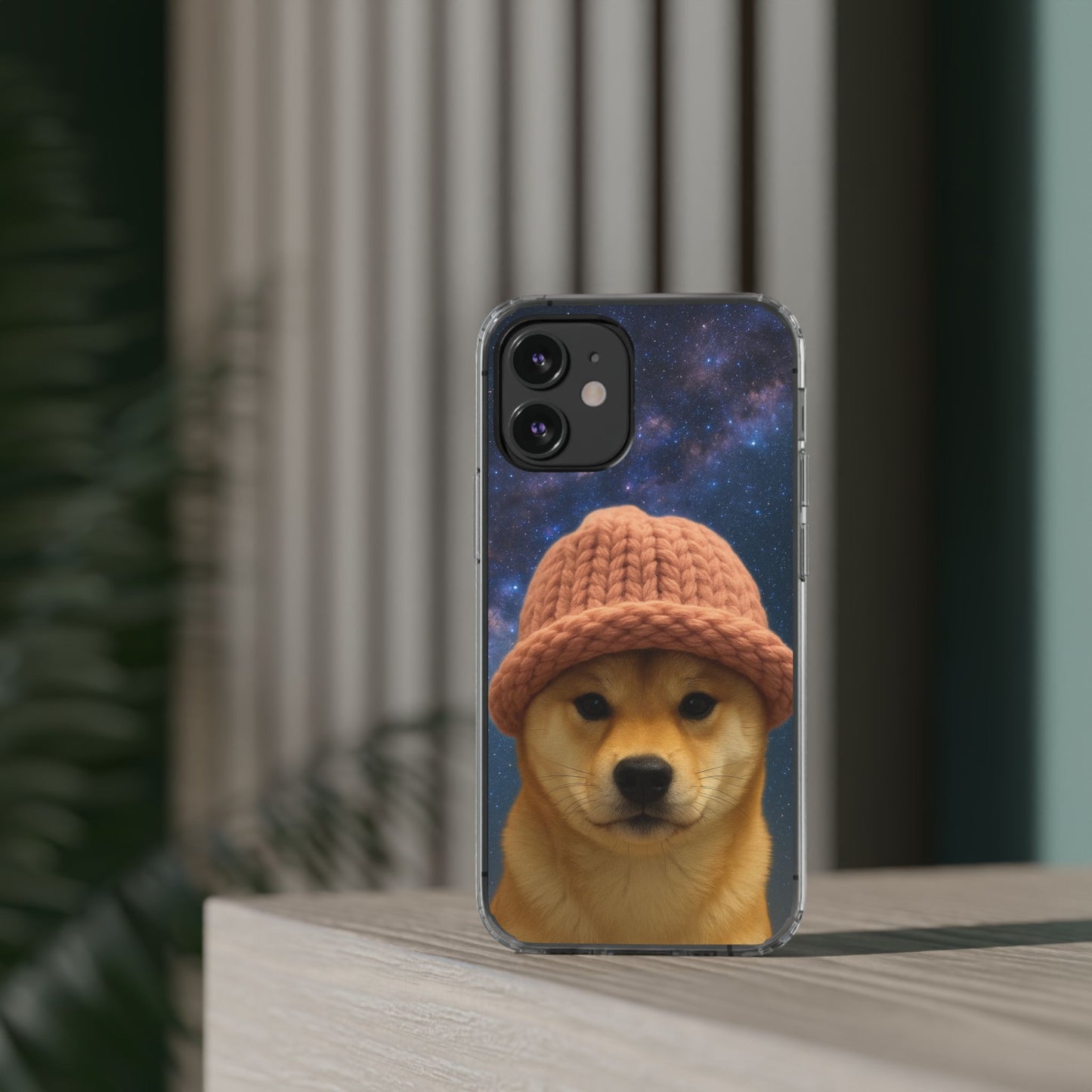 WIF Lovers Clear Phone Case, Cute Phone Cover for Animal Lovers, Pet Gift, Trendy Smartphone Accessory, Unique Dog Case