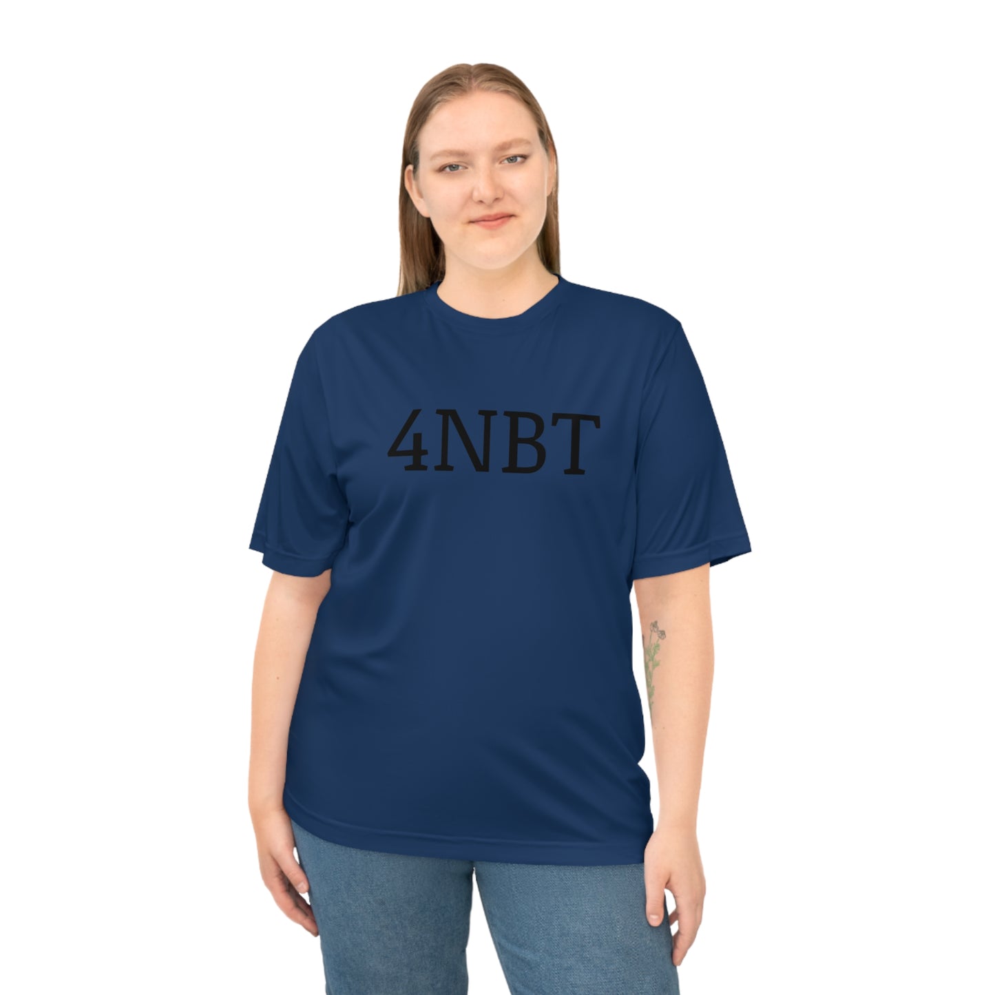 4NBT Unisex Performance T-Shirt, Workout Top, Casual Tee, Gift for Fitness Lovers, Athletic Apparel, Everyday Wear