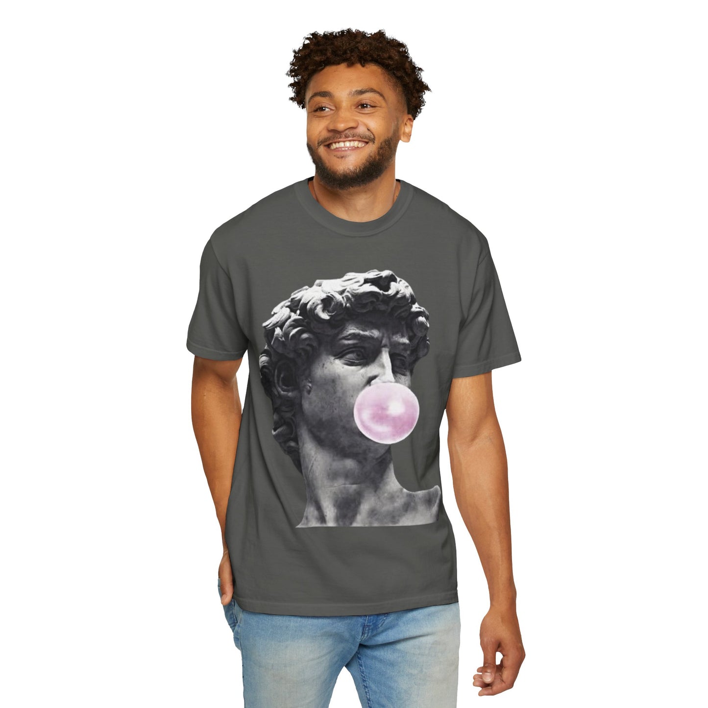 @ye Bubblegum David T-Shirt | Trendy Unisex Tee, Art-Inspired Shirt, Casual Summer Wear, Gift for Art Lovers i
