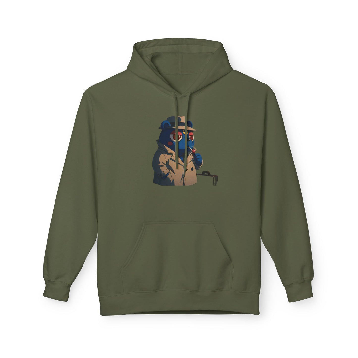 4NBT Fleece Hoodie with Fun Graphic, Cool Streetwear, Unisex Apparel, Unique Gift for Gamers, Trendy Layering Piece