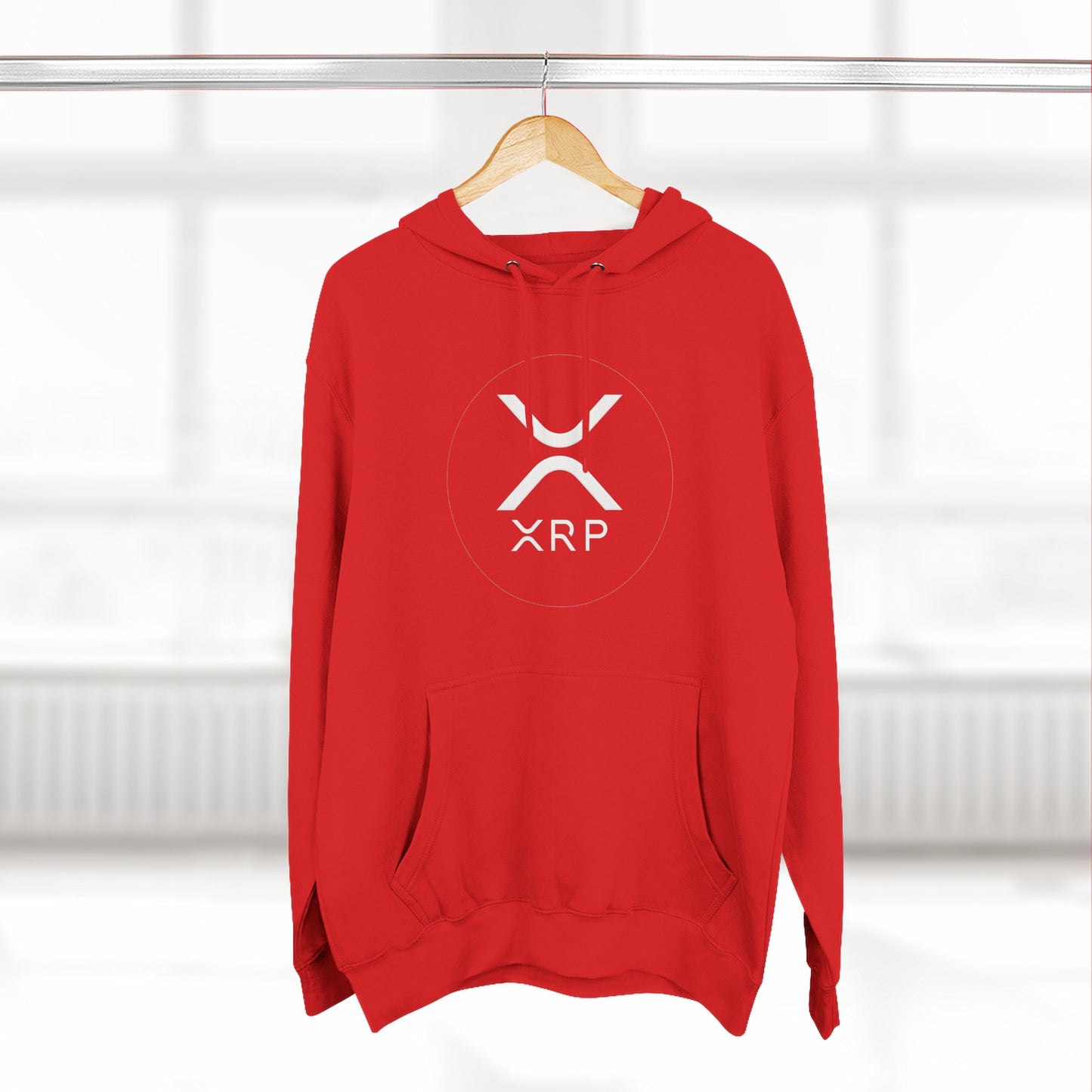 XRP Cozy Three-Panel Fleece Hoodie for Relaxed Casual Style, Perfect for Lounging, Gifting, Everyday Wear, and Cozy Nights