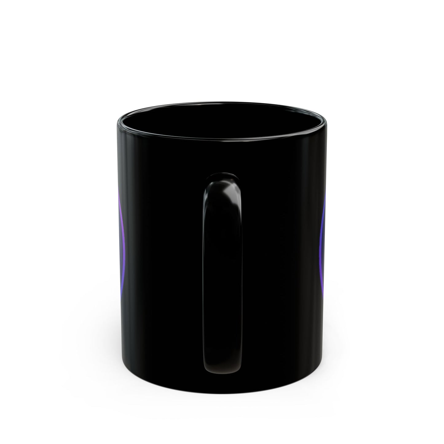 Stylish Solana Black Mug with Gradient Design - Perfect Gift for Coffee Lovers, Home Decor, Office Mug, Collectible, Holiday Gift