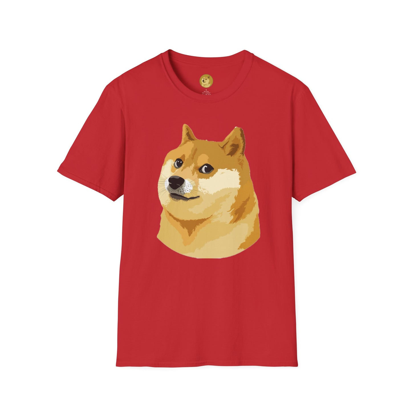 Doge Lover Unisex T-Shirt, Funny Pet Tee, Cute Graphic Tee, Casual Wear, Gift for Dog Owners, Birthday Gift, Relaxed Fit