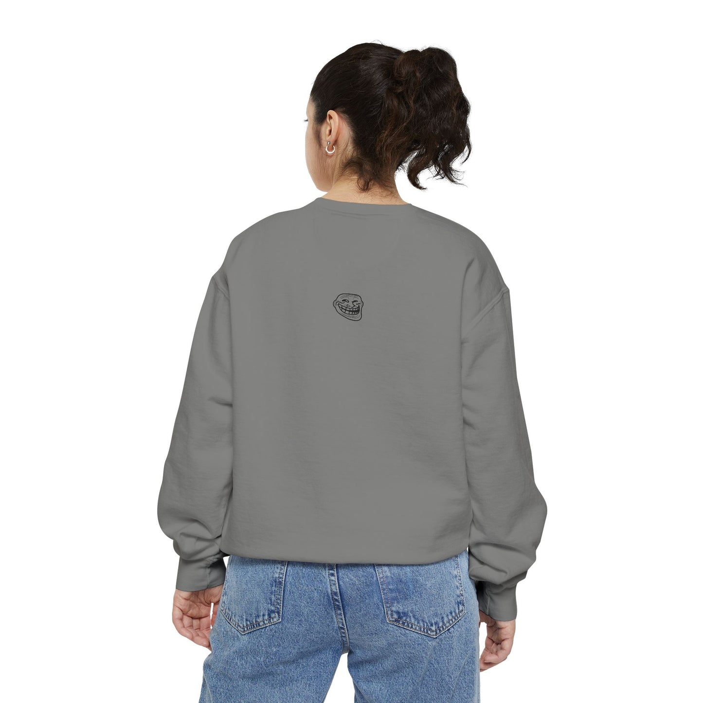 TROLL Stylish Unisex Sweatshirt with Playful Graphic, Trendy Streetwear, Cozy and Casual, Perfect Gift for Any Occasion, Unique Art Design