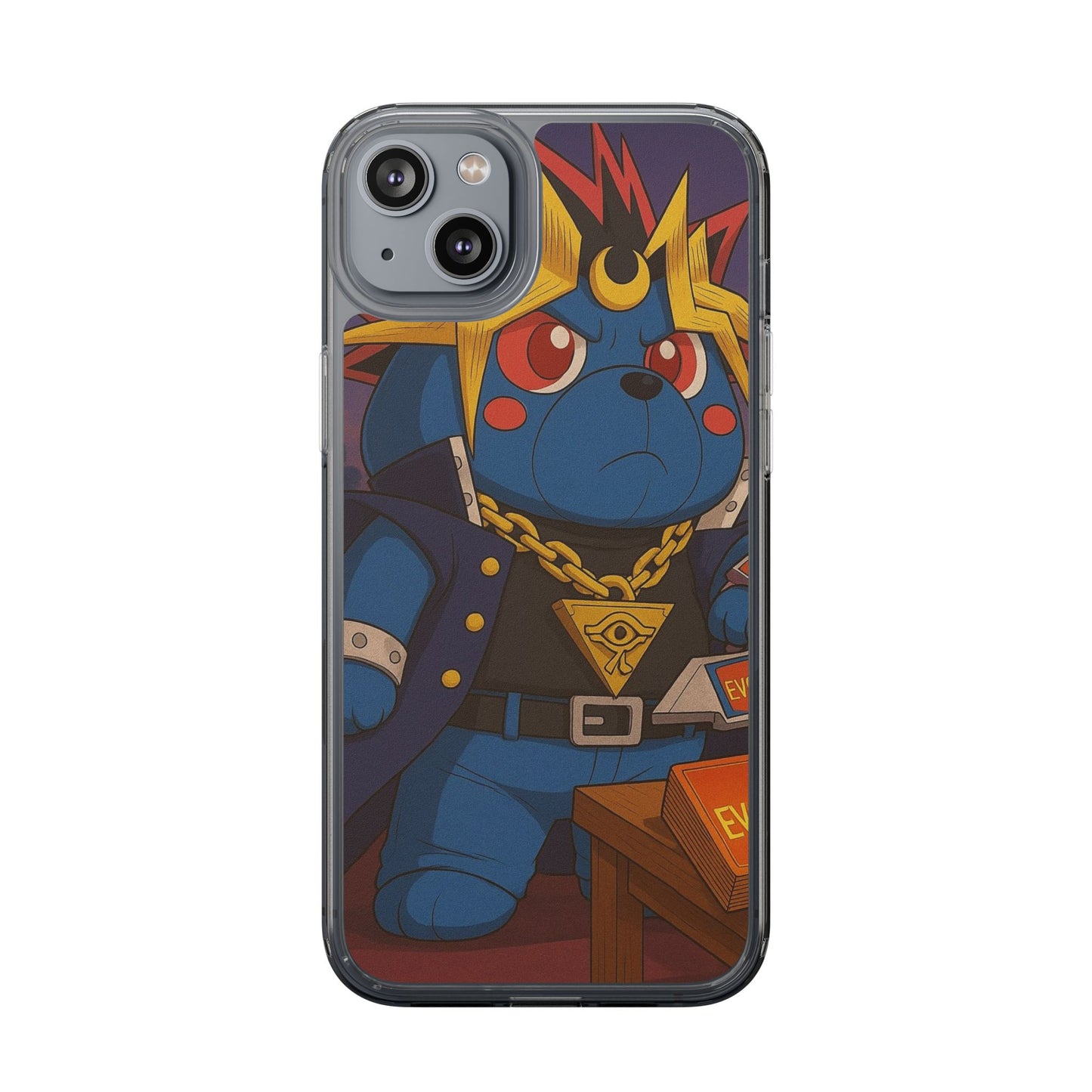 4NBT Clear Cases for Gaming Fans, Illustrated Phone Protection, Cute Anime Style, Collectible Accessories, Perfect Gift for Gamers
