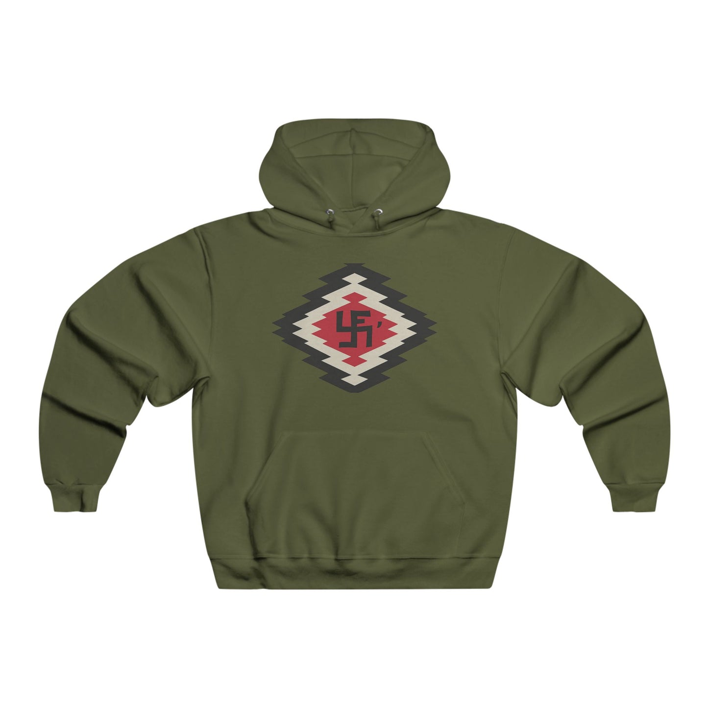 Yei Stylish Men's Hooded Sweatshirt, Cozy Casual Wear, Perfect for Fall, Outdoor Adventures, Gift for Men, Unique Graphic Design