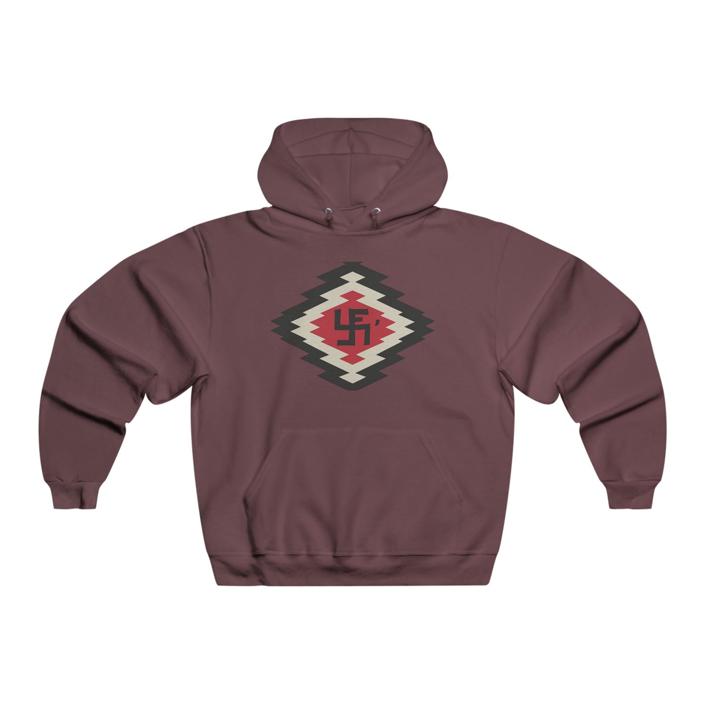 Yei Stylish Men's Hooded Sweatshirt, Cozy Casual Wear, Perfect for Fall, Outdoor Adventures, Gift for Men, Unique Graphic Design