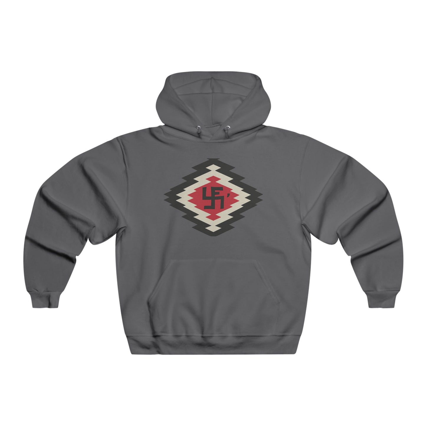 Yei Stylish Men's Hooded Sweatshirt, Cozy Casual Wear, Perfect for Fall, Outdoor Adventures, Gift for Men, Unique Graphic Design