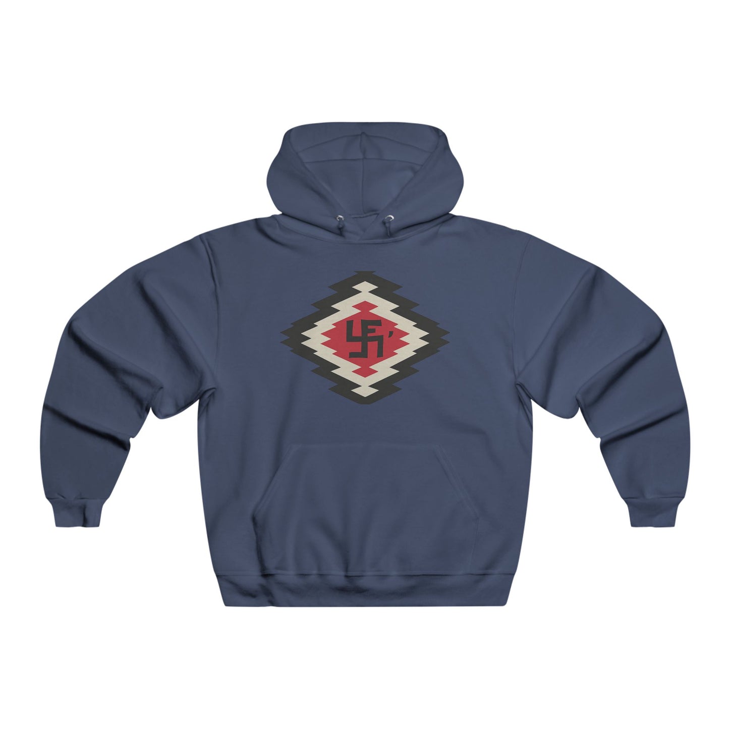 Yei Stylish Men's Hooded Sweatshirt, Cozy Casual Wear, Perfect for Fall, Outdoor Adventures, Gift for Men, Unique Graphic Design