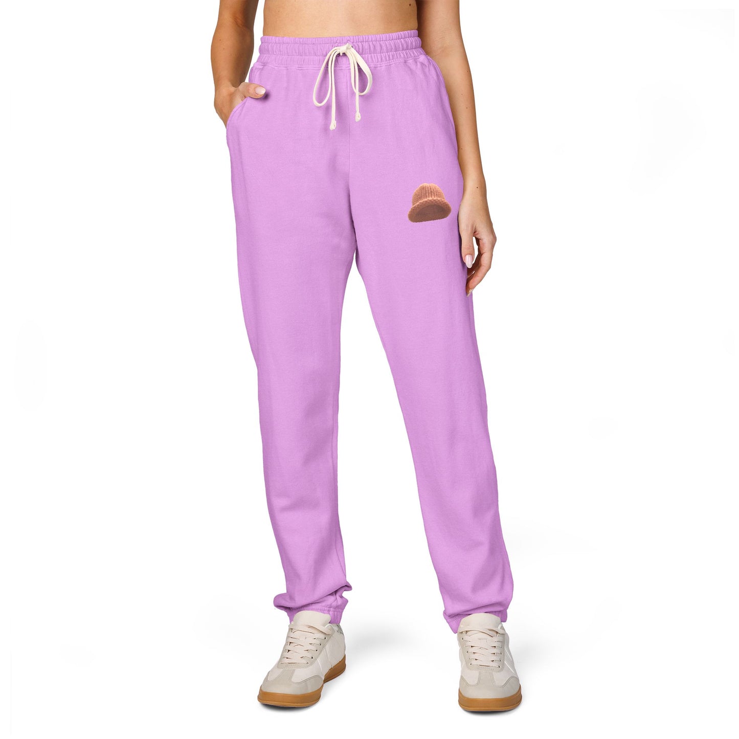 WIF Cozy Fleece Sweatpants for Home & Leisure - Perfect Gift for Relaxation, Lounging, Meditation, Christmas & Birthdays