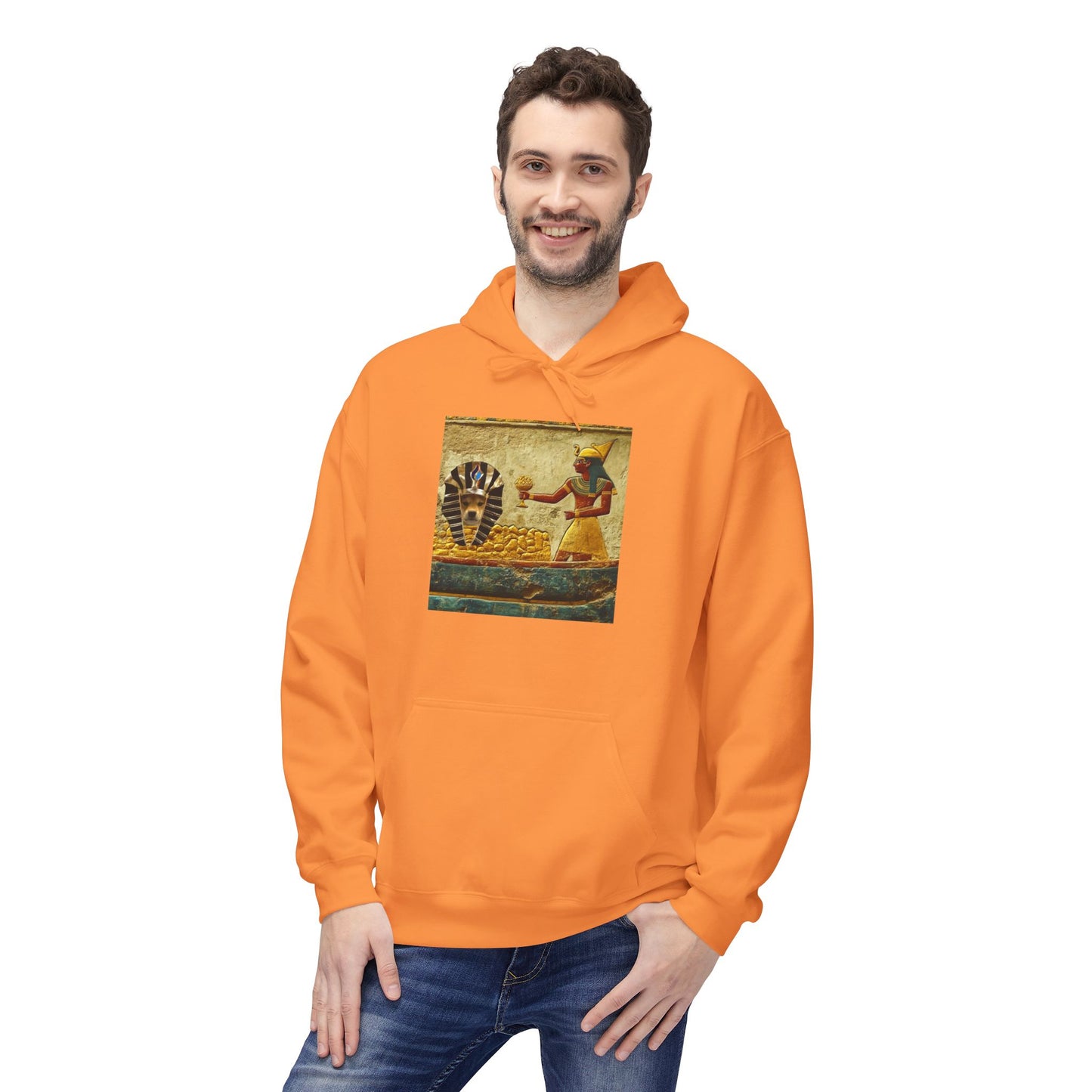 WIF Art Hoodie, Cozy Fleece Pullover for Art Lovers, Unique Gift for Creative Souls, Perfect for Casual Wear, Art-Inspired Fashion