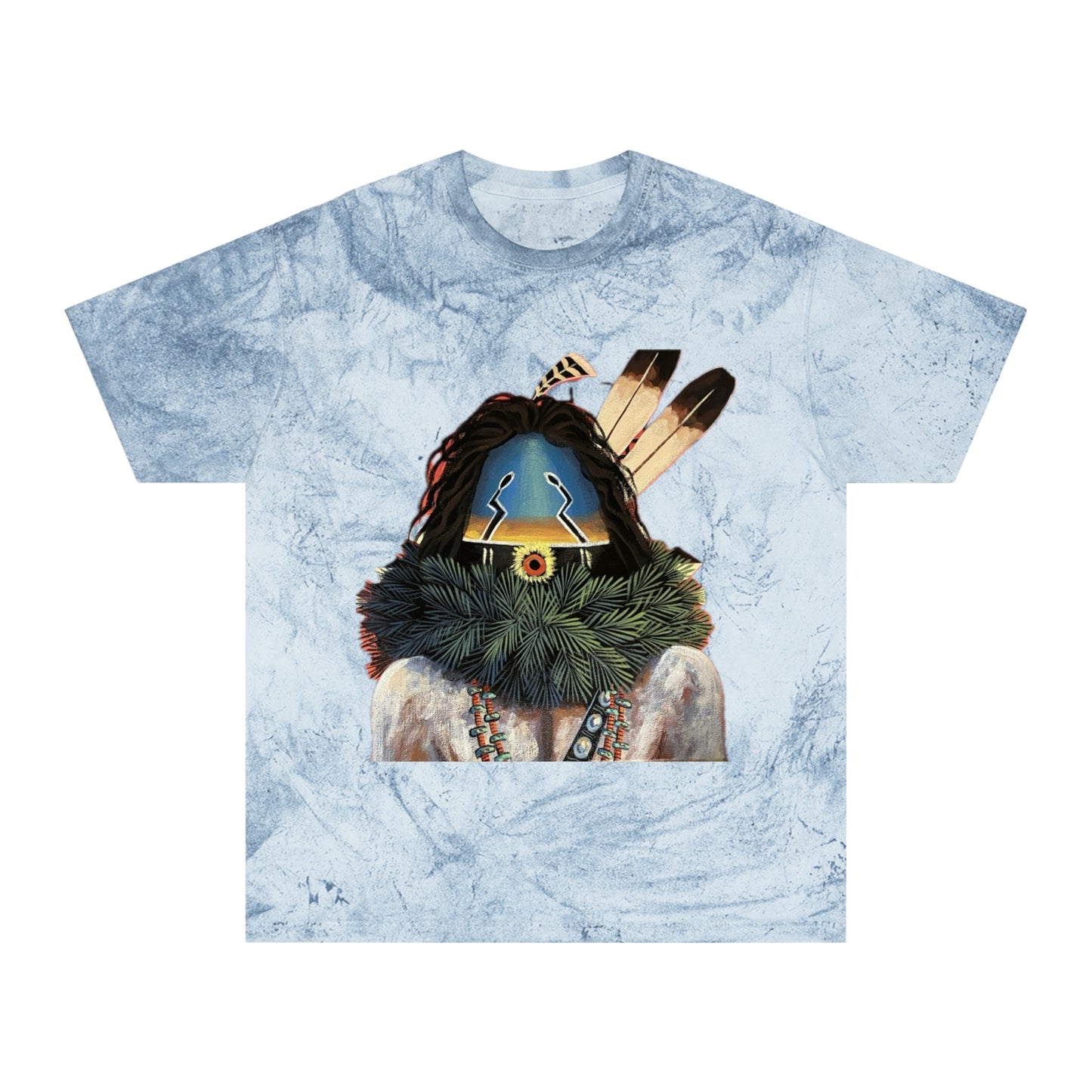 Vibrant Yei T-Shirt, Artistic Tee, Unisex Color Blast Shirt, Festival Fashion, Eco-Friendly T-Shirt, Unique Graphic Tee