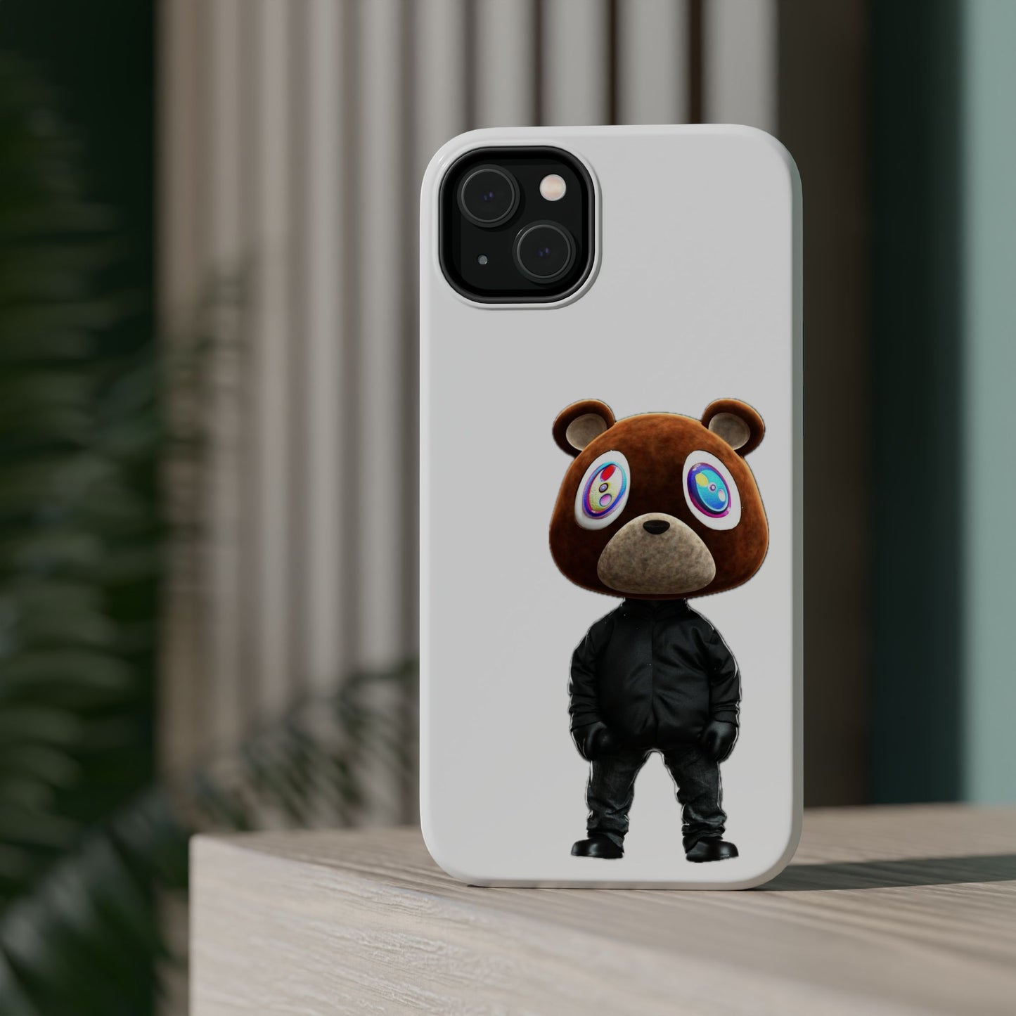 Ye Bear Character Magnetic Phone Cases, Fun Gift, Unique Phone Accessory, Trendy Tech, Personalized Style, Everyday Use