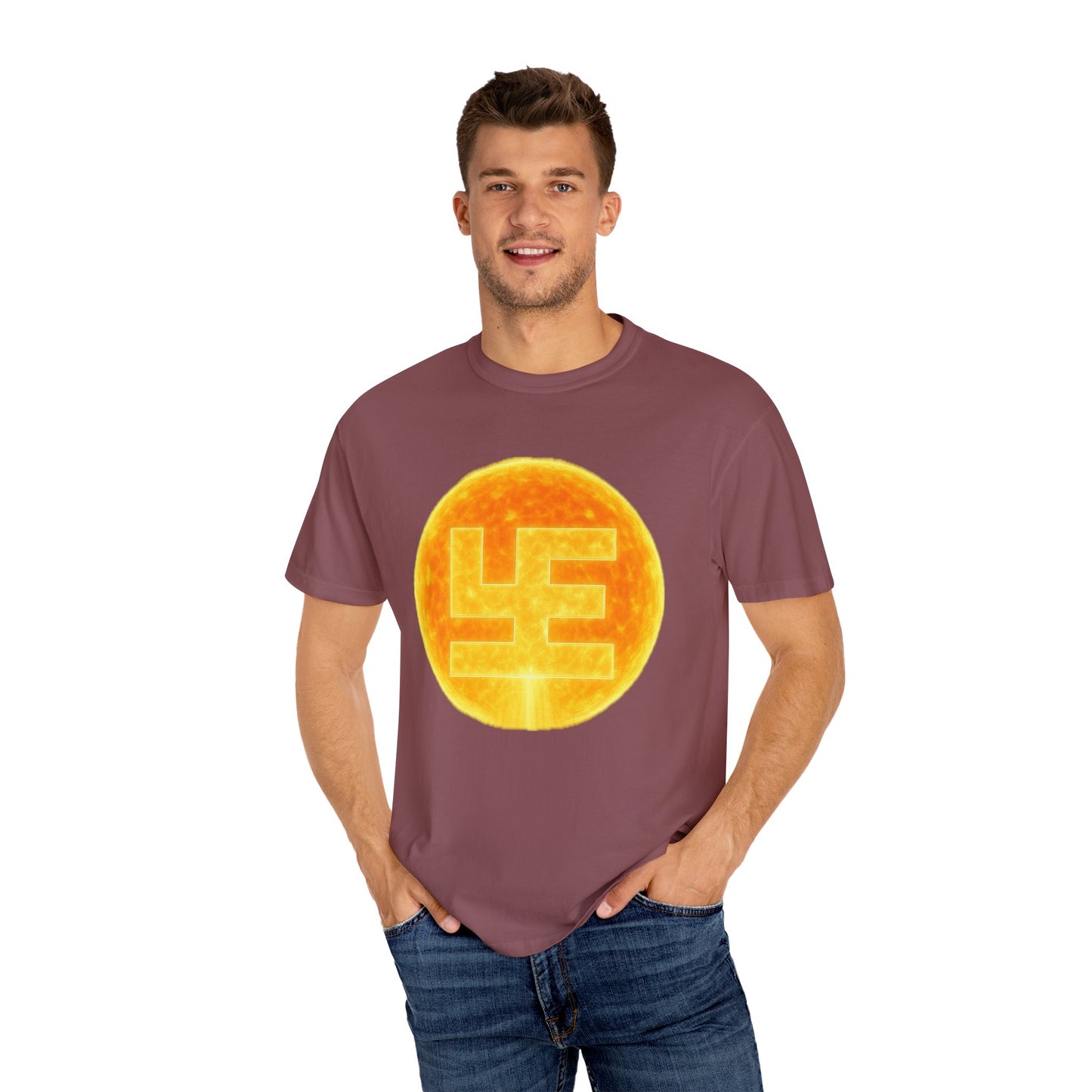 Swasticoin Sunshine Graphic Unisex T-Shirt, Casual Wear, Graphic Tee, Summer Fashion, Birthday Gift, Street Style