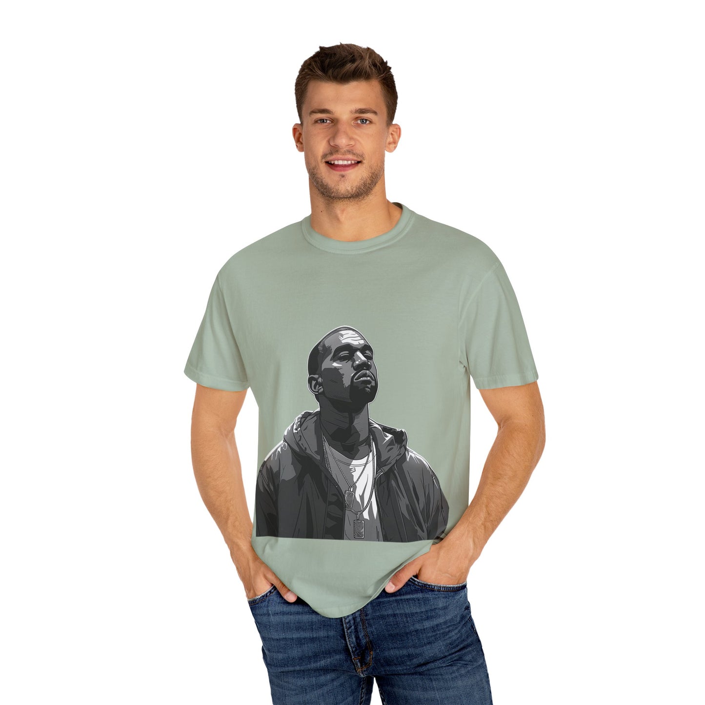 Ye T-shirt with Graphic Design, Casual Tee, Streetwear Style, Gift for Music Lovers, Fashion Statement Shirt