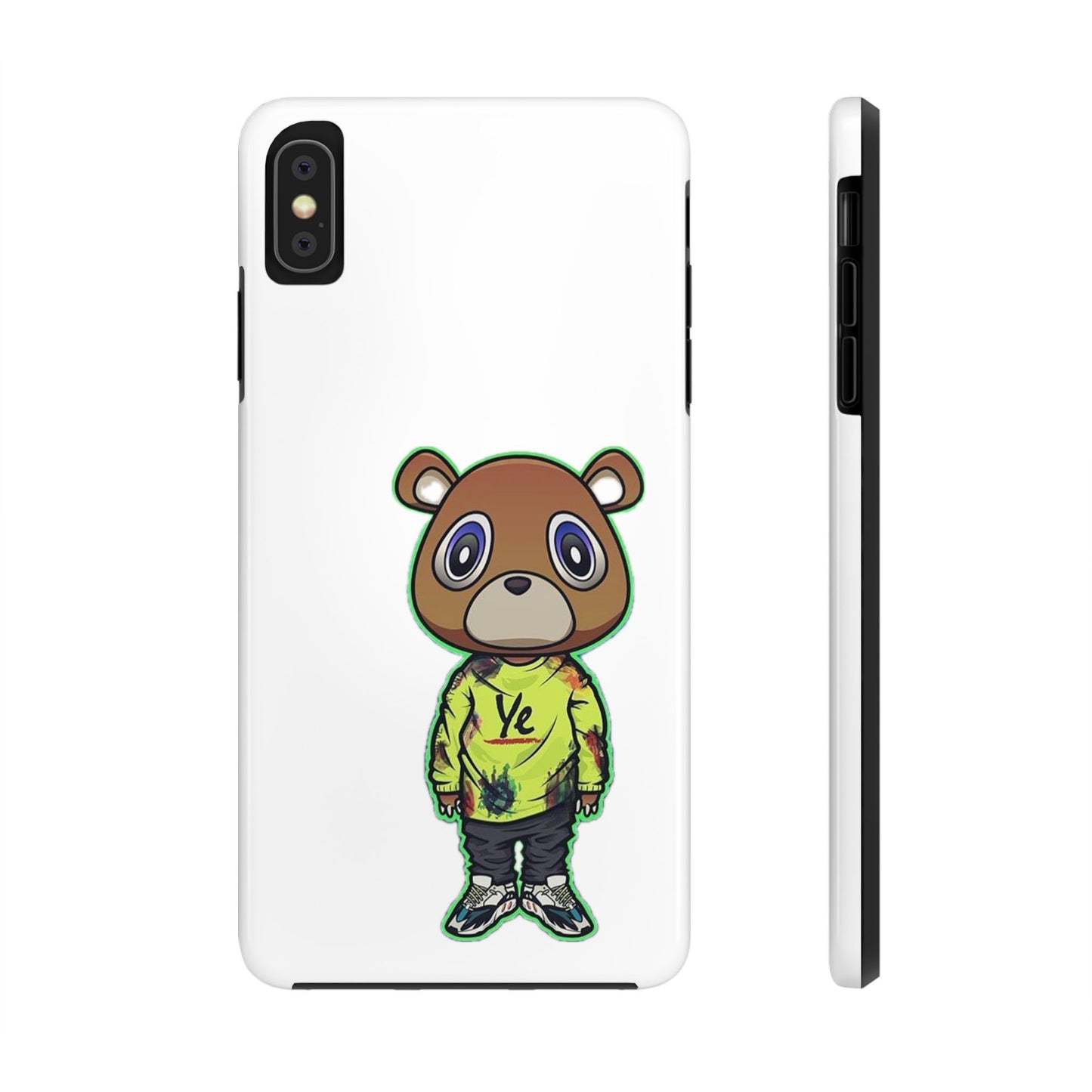 Ye Bear Tough Phone Cases with Cartoon Design - Unique Phone Cover, Durable Mobile Case, Cool Gift for Teens, Fun Accessory for Everyday Use