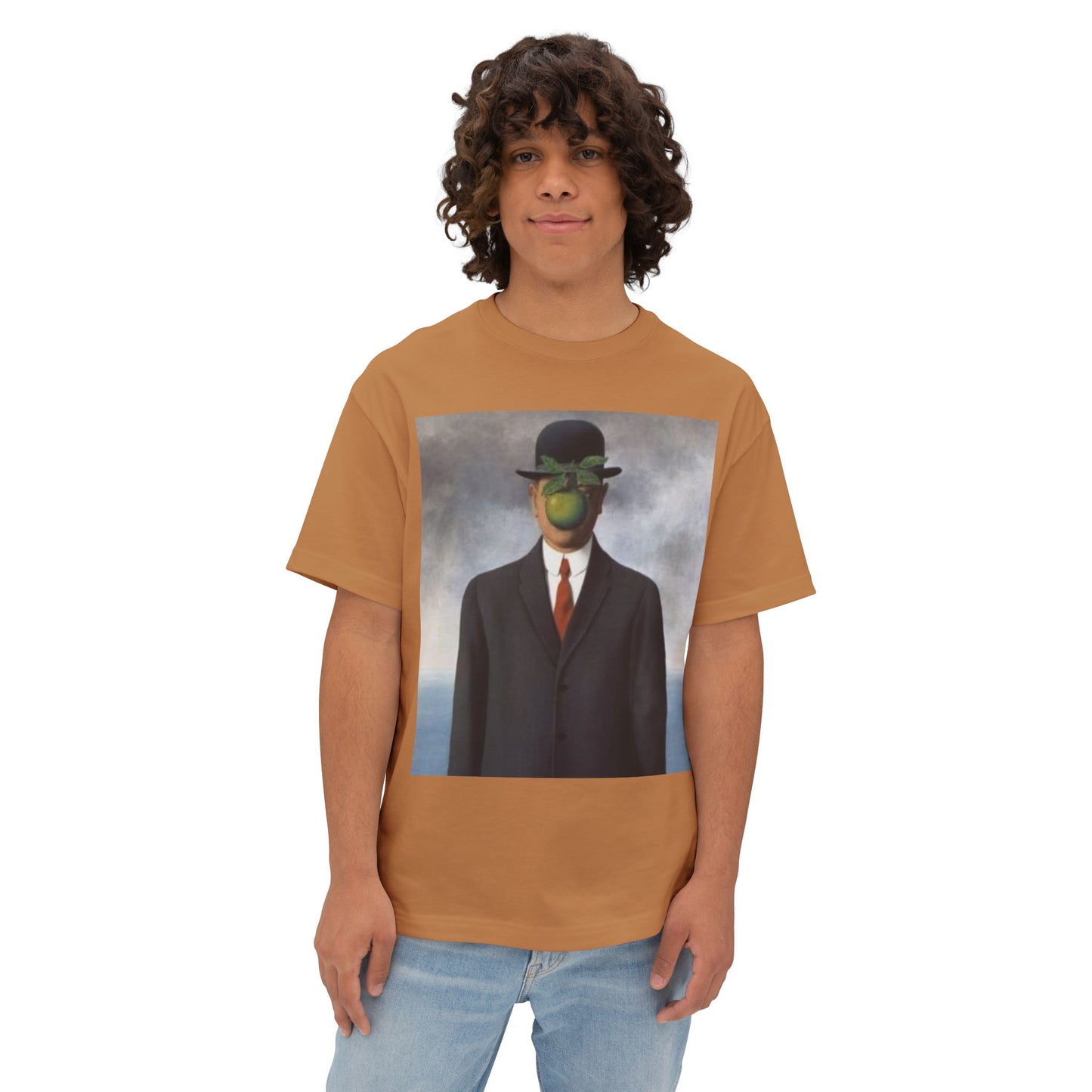 @ye Artistic Unisex Oversized Boxy Tee, Unique Graphic Tee, Trendy Streetwear, Casual Wear, Gifts for Art Lovers