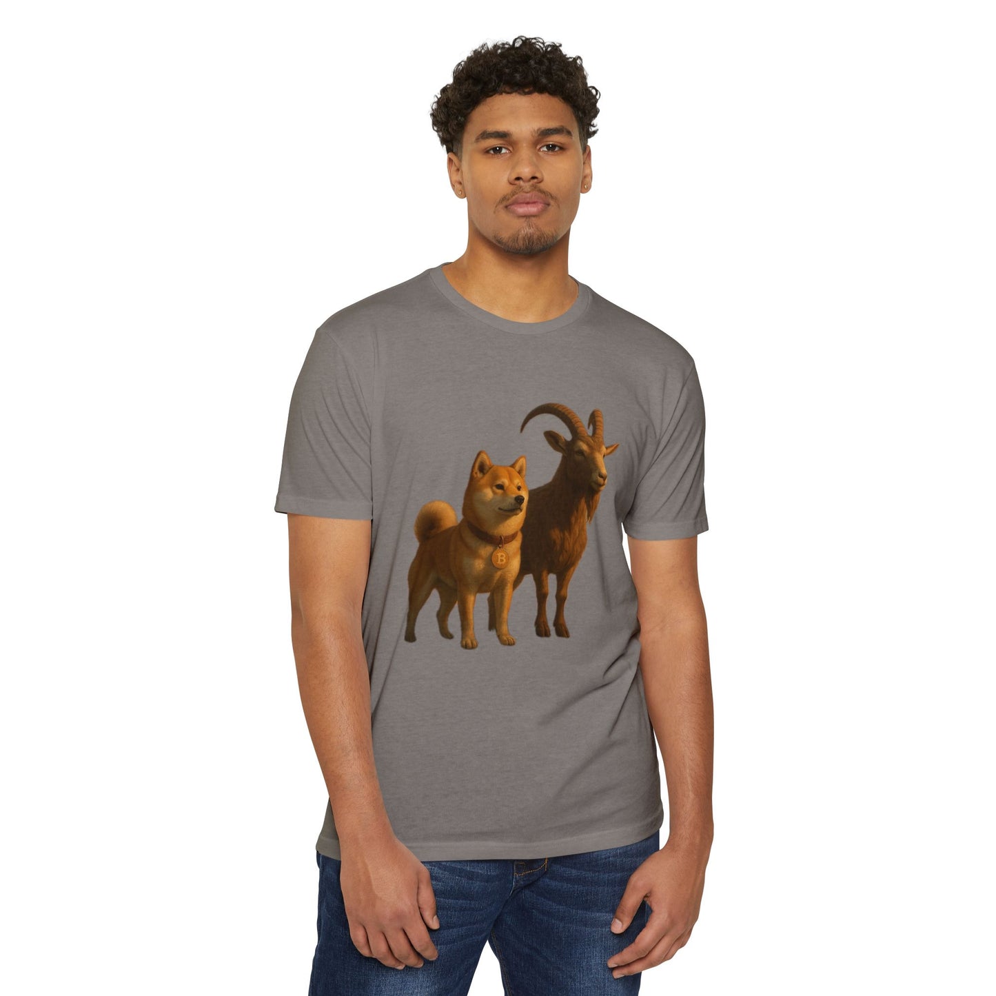 GOAT T-Shirt, Unisex T-Shirt, Pet Lover Gift, Animal-Themed Apparel, Fun Casual Wear, Unique Graphic Tee