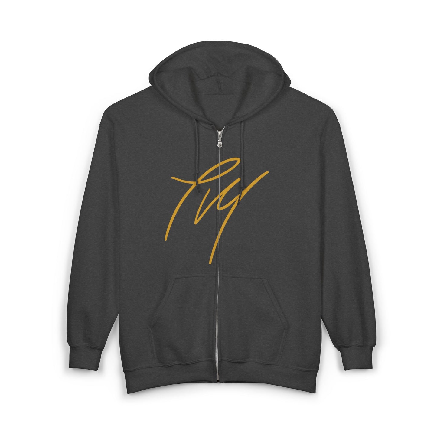Trench Merch CrownUnisex Heavy Blend™ Full Zip Hooded Sweatshirt