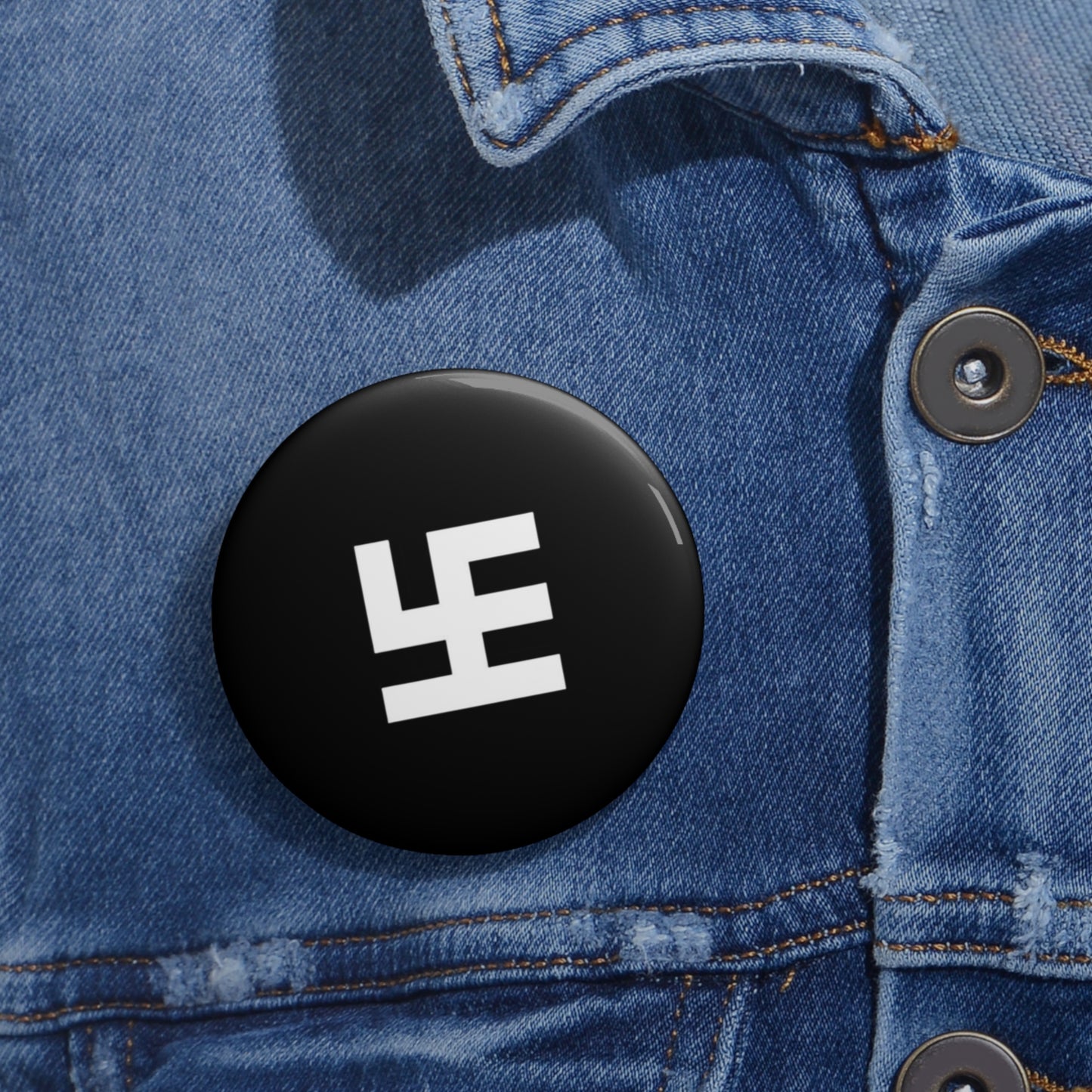 Swasticoin Custom Pin Buttons for Personalization, Party Favors, Collectibles, Gifts, Fashion Accessories