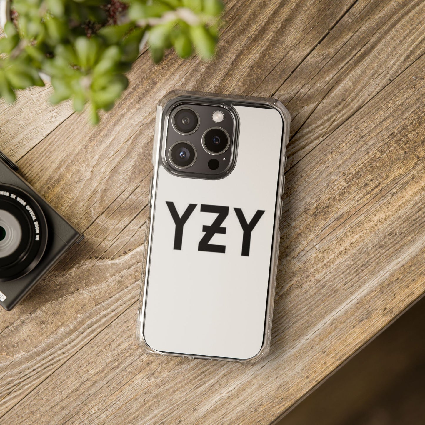 4NBT Minimalist Phone Case, Clear Impact Case, Phone Protection, Trendy Accessory, Gift for Music Lovers, Modern Design