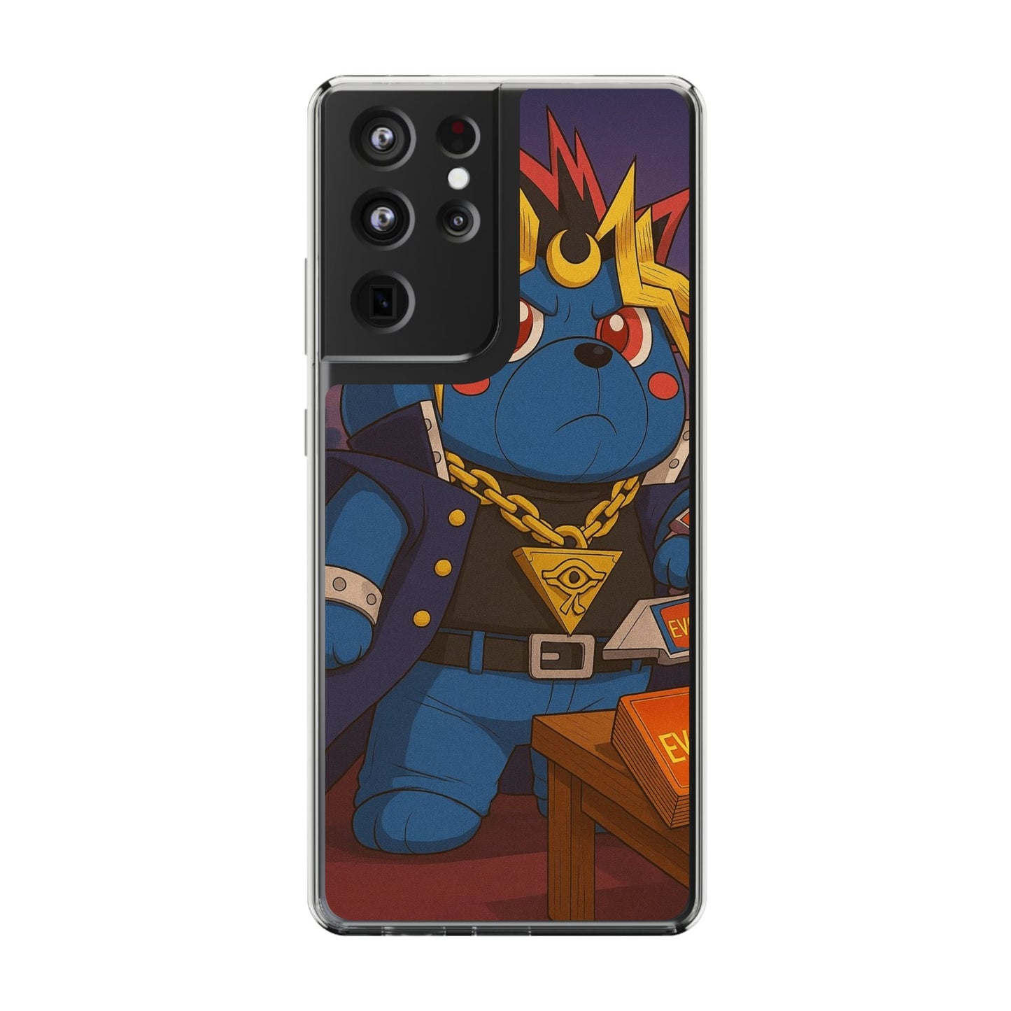 4NBT Clear Cases for Gaming Fans, Illustrated Phone Protection, Cute Anime Style, Collectible Accessories, Perfect Gift for Gamers