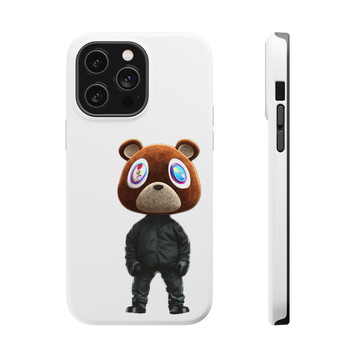 Ye Bear Character Magnetic Phone Cases, Fun Gift, Unique Phone Accessory, Trendy Tech, Personalized Style, Everyday Use