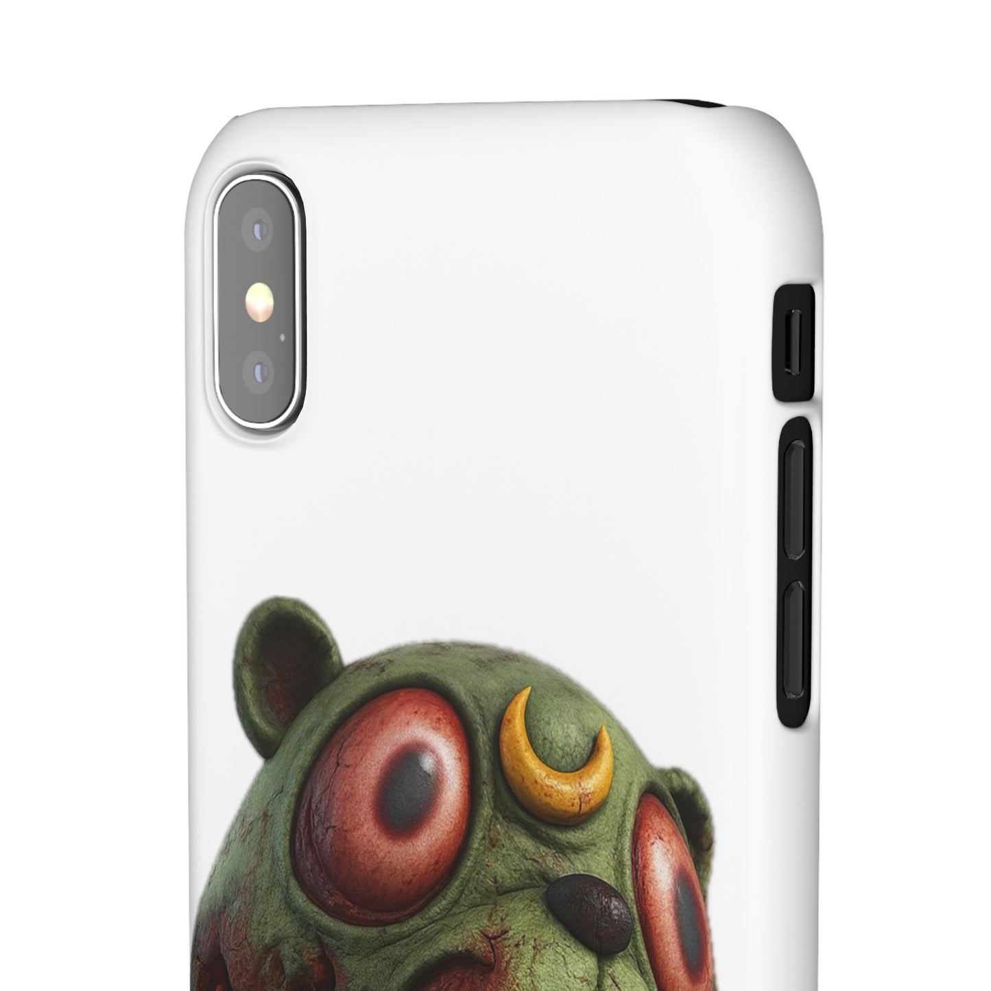 4NBT Zombie Bear Phone Case, Horror Snap Case, Cute but Spooky Accessory, Gift for Halloween, Unique Phone Cover