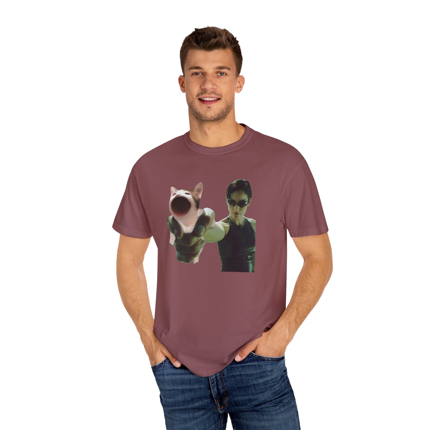 POPCAT Street Style Unisex T-Shirt | Vintage Graphic Tee, Casual Outfit, Gift for Friends, Meme Apparel, Conversation Starter