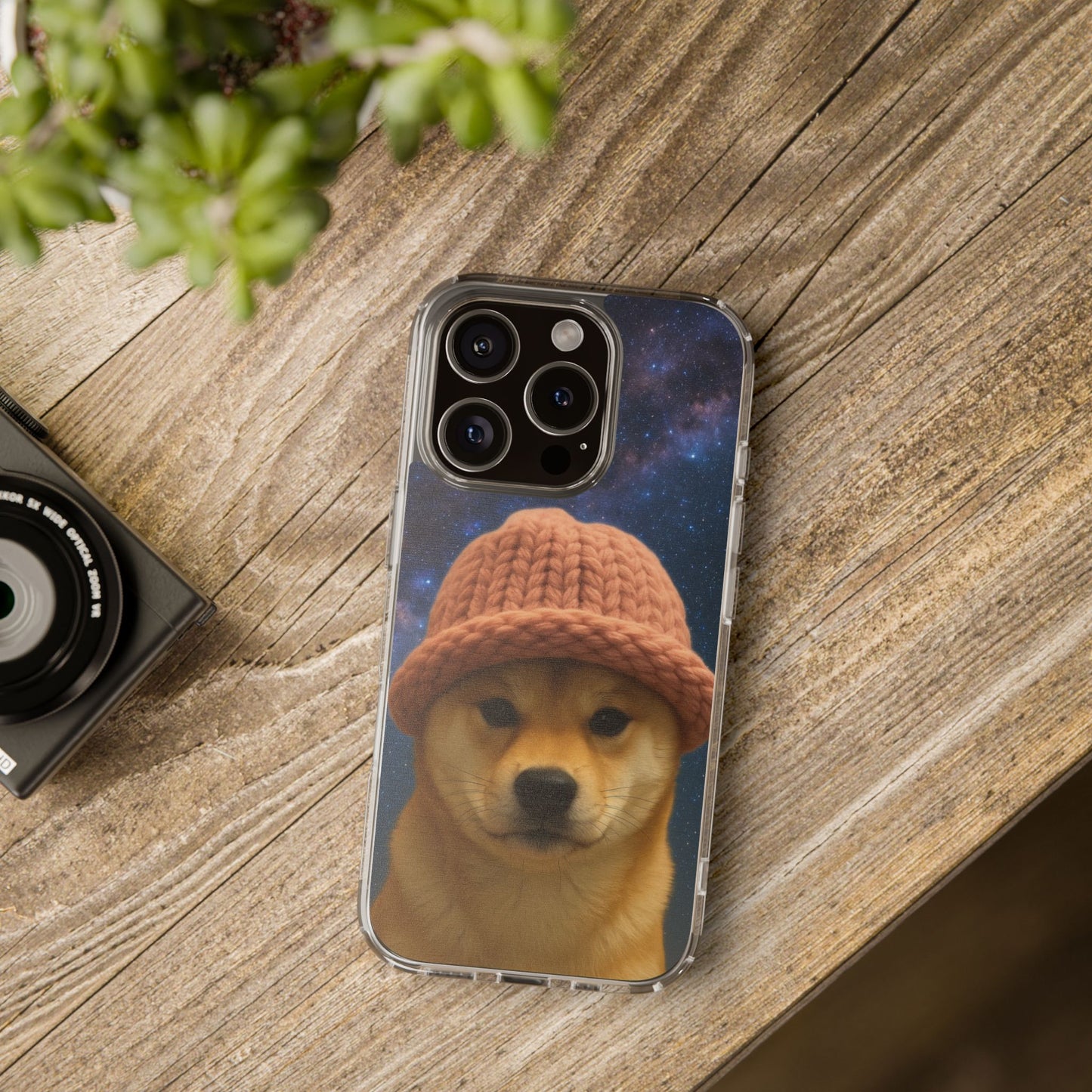 WIF Lovers Clear Phone Case, Cute Phone Cover for Animal Lovers, Pet Gift, Trendy Smartphone Accessory, Unique Dog Case