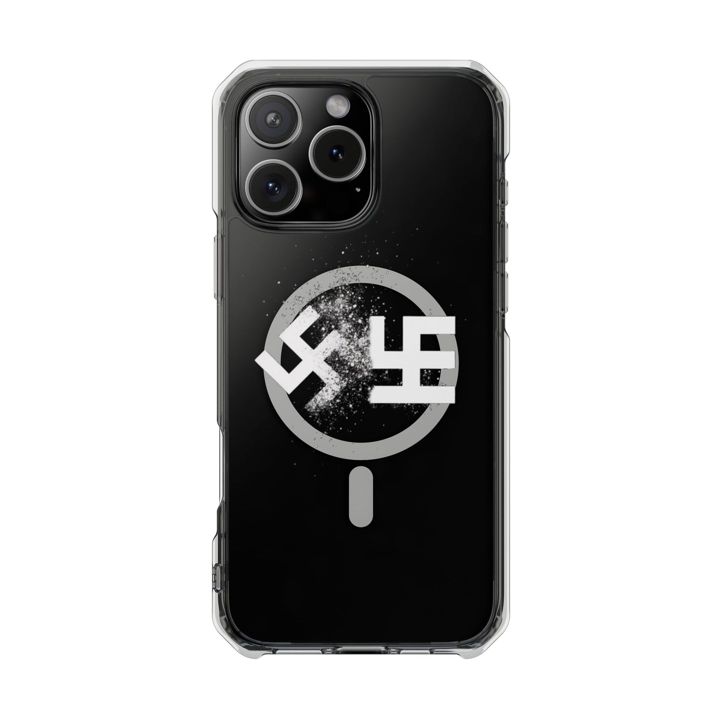 Swasticoin Magnetic Clear Phone Case, Stylish Protective Case for iPhones, Durable and Trendy Phone Cover, Perfect Gift for Tech Lovers, Modern Design