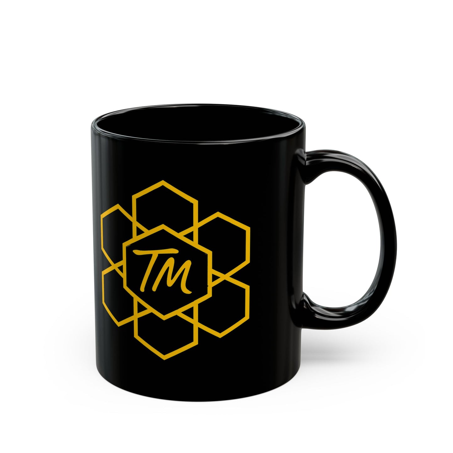 Trench Merch Stylish Black Mug for Daily Inspiration, Perfect for Coffee Lovers, Gift for Birthdays, Anniversaries, Graduation, Office Decor