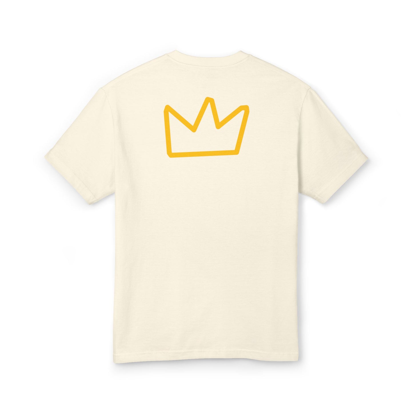 Trench Merch Crown Logo Unisex Heavyweight Cotton Tee, Casual Streetwear Shirt, Gift for Him/Her, Summer Style, Vibrant Graphics Tee